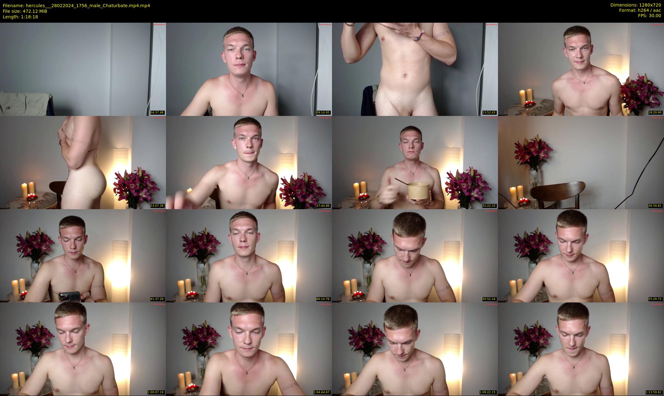 hercules__ — 79 minute Chaturbate male cam show recording, 720p, Feb 28, 2024