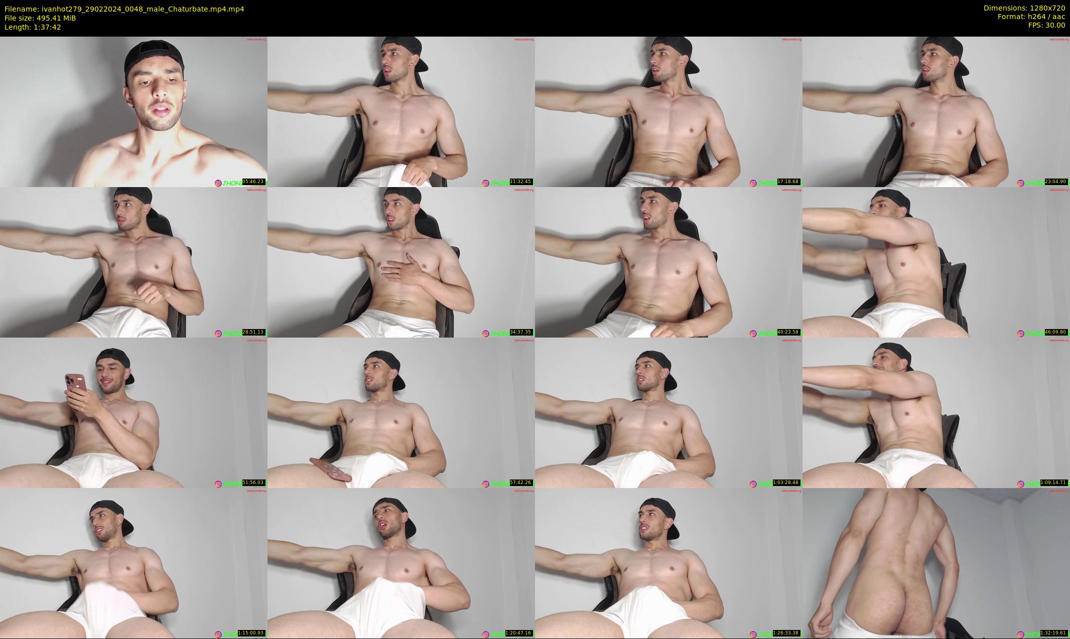 ivanhot279 — 98 minute Chaturbate male cam show recording, 720p, Feb 29, 2024