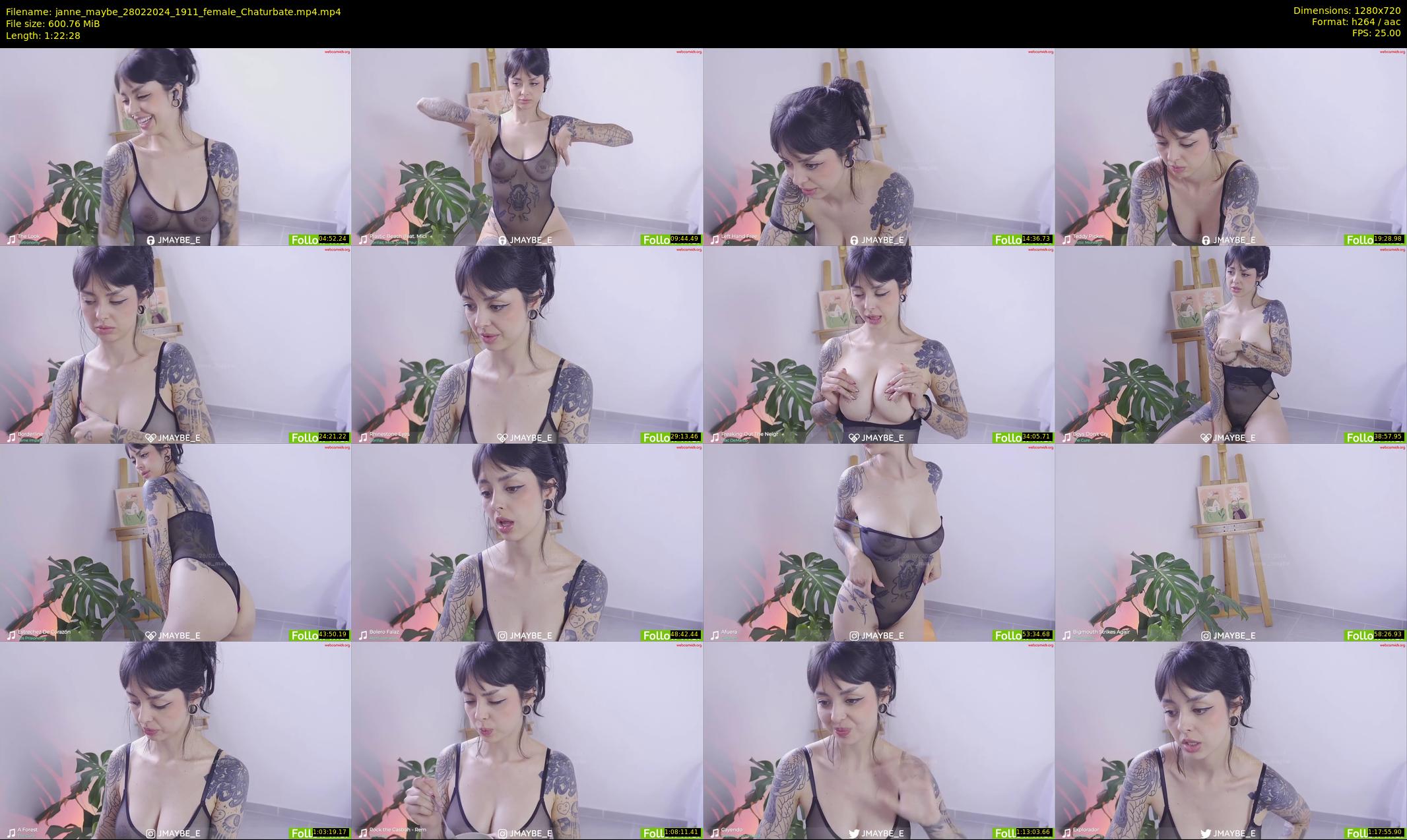 janne_maybe — 83 minute Chaturbate female cam show recording, 720p, Feb 28, 2024