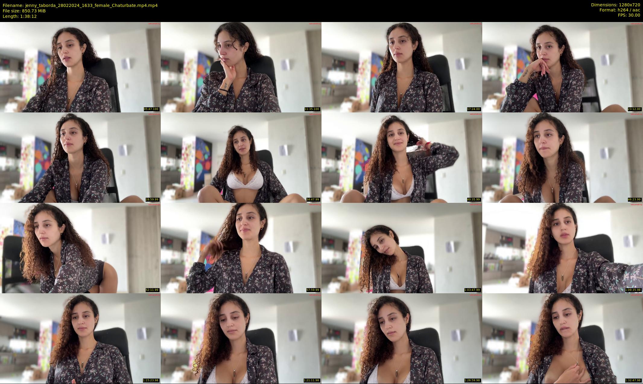 jenny_taborda — 99 minute Chaturbate female cam show recording, 720p, Feb 28, 2024