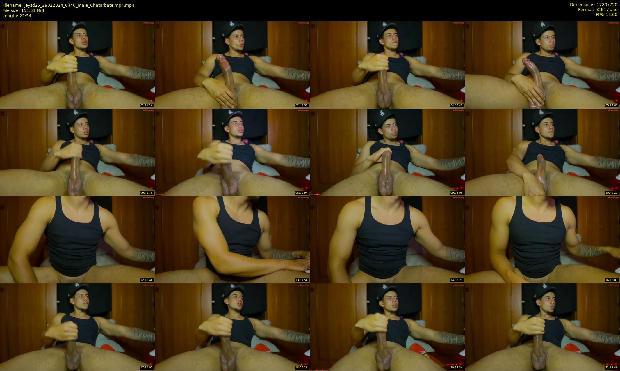 jeyzd25 — 23 minute Chaturbate male cam show recording, 720p, Feb 29, 2024