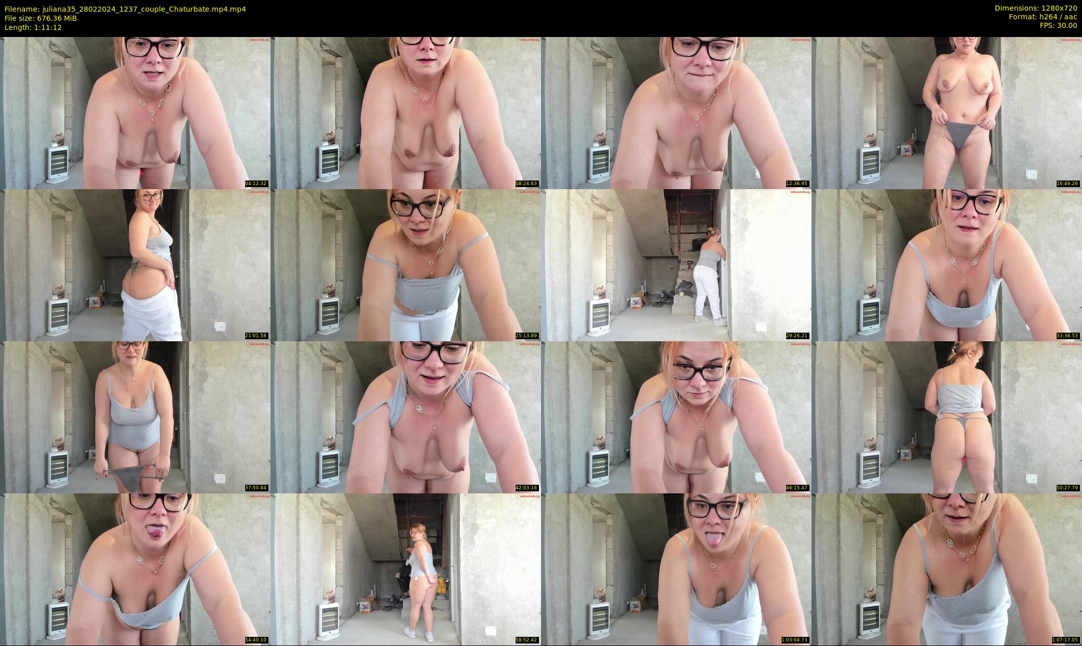 juliana35 — 72 minute Chaturbate couple cam show recording, 720p, Feb 28, 2024