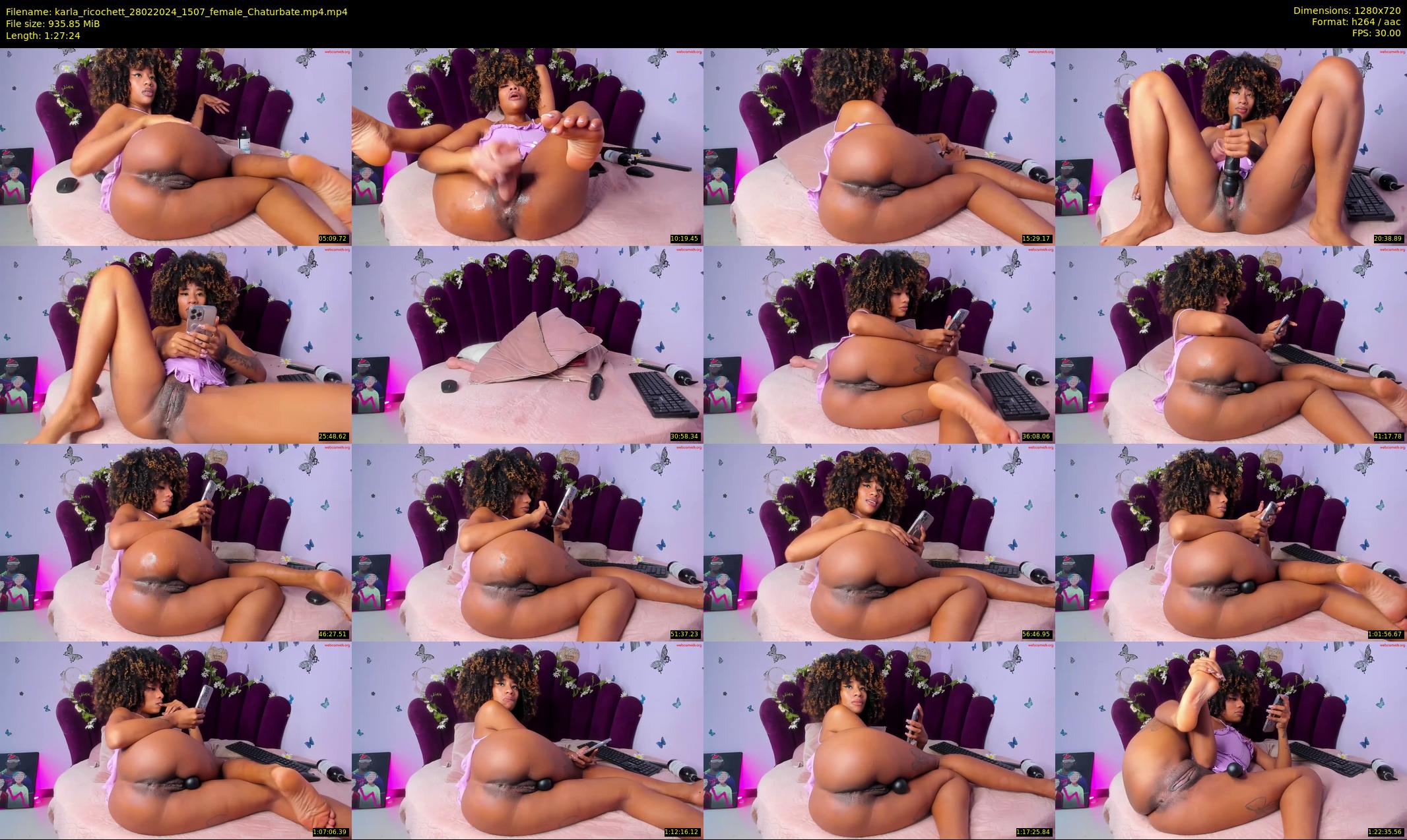 karla_ricochett — 88 minute Chaturbate female cam show recording, 720p, Feb 28, 2024