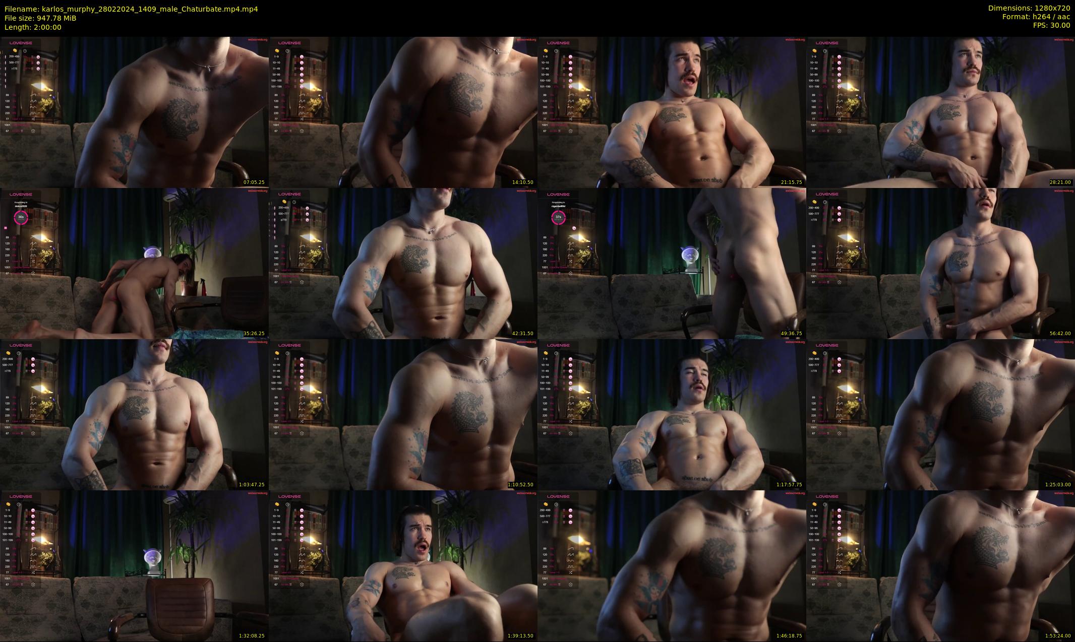 karlos_murphy — 120 minute Chaturbate male cam show recording, 720p, Feb 28, 2024