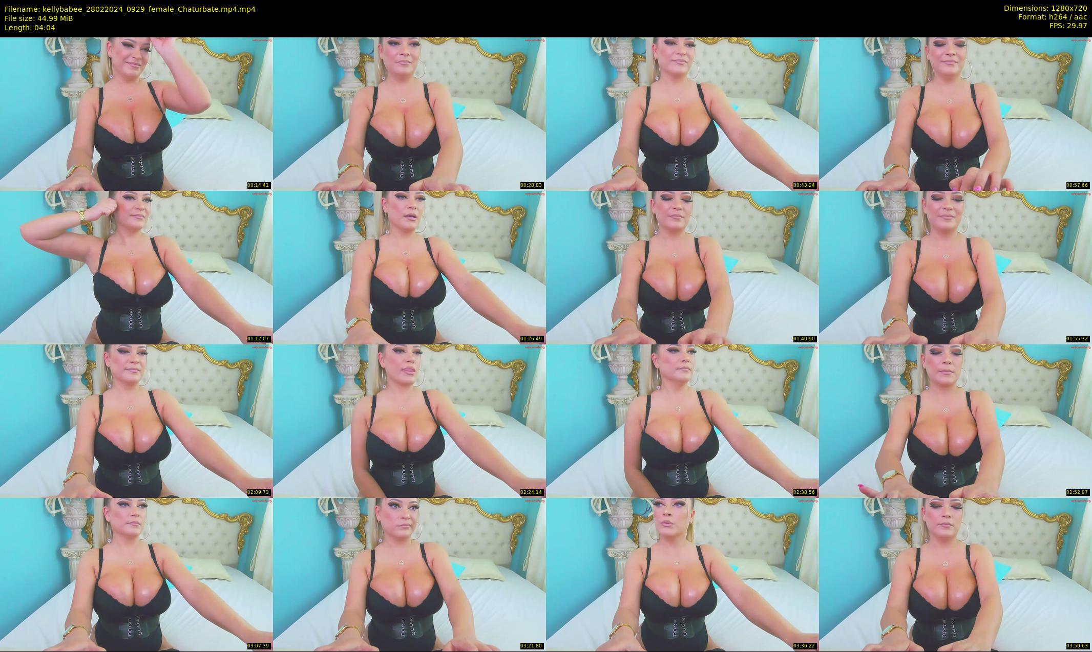 kellybabee — 5 minute Chaturbate female cam show recording, 720p, Feb 28, 2024