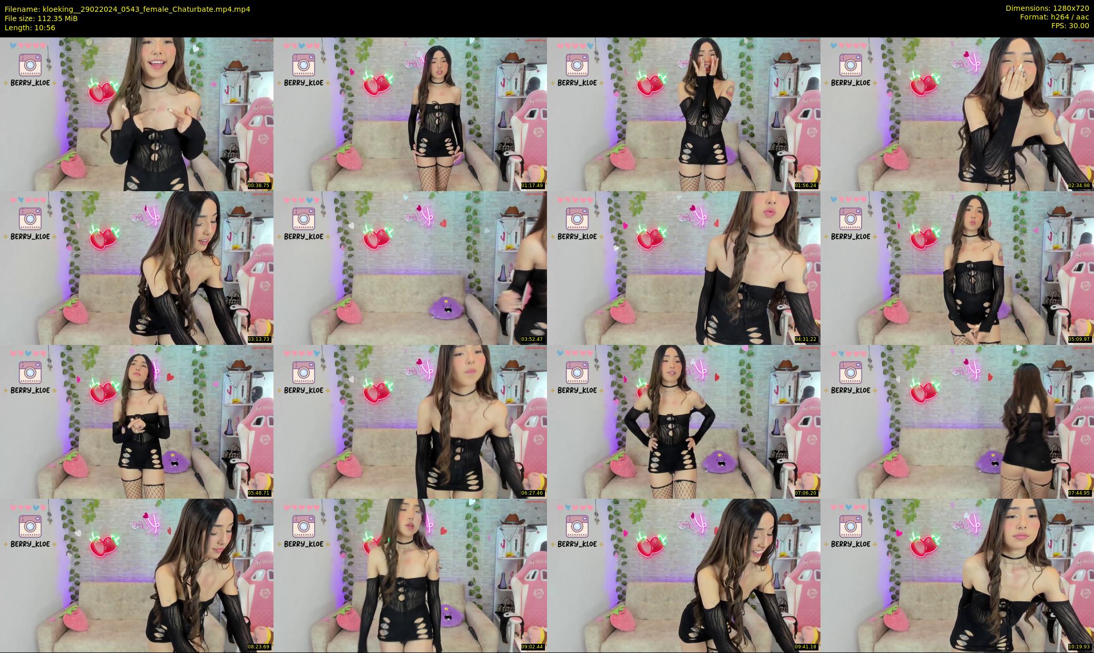 kloeking_ — 11 minute Chaturbate female cam show recording, 720p, Feb 29, 2024