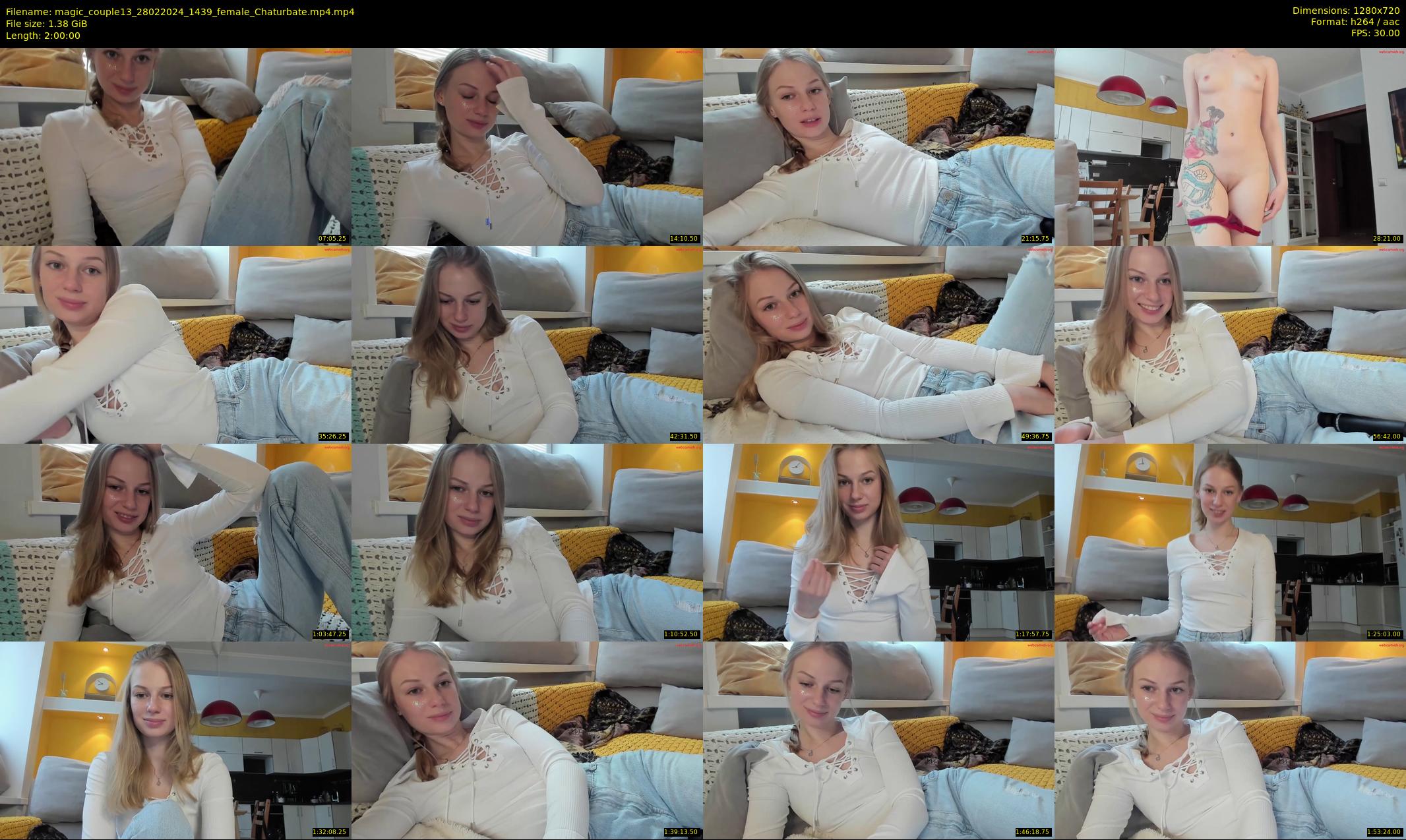 magic_couple13 — 120 minute Chaturbate couple cam show recording, 720p, Feb 28, 2024