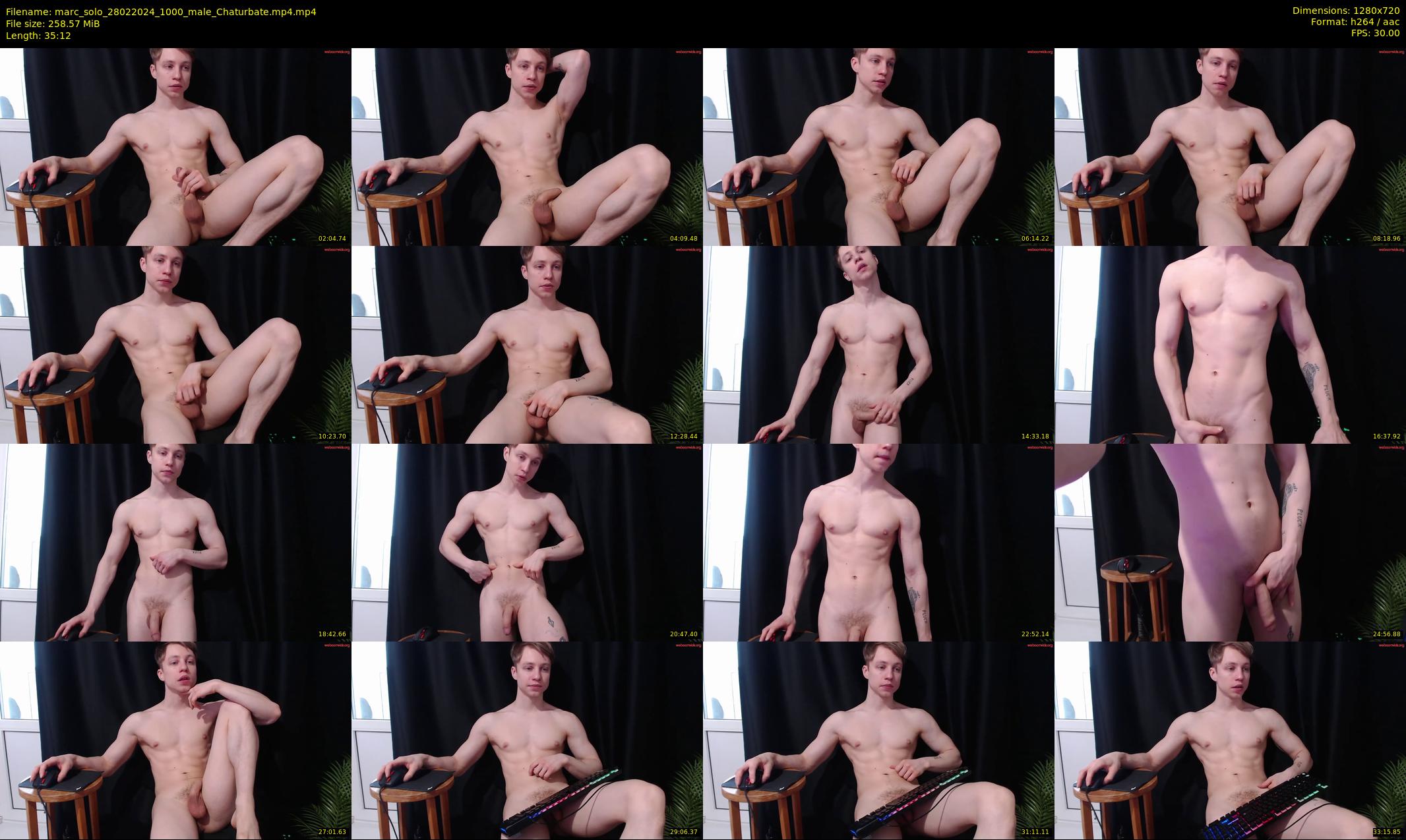 marc_solo — 36 minute Chaturbate male cam show recording, 720p, Feb 28, 2024