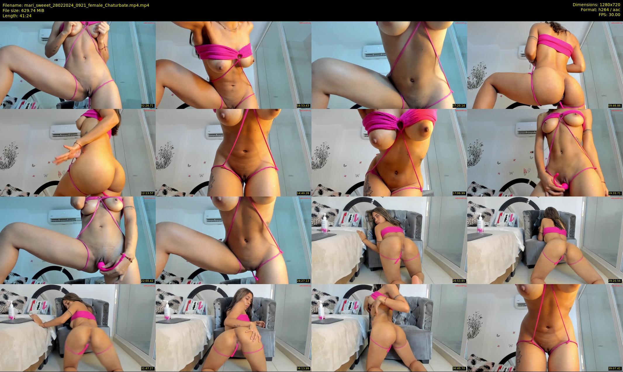 mari_sweeet — 42 minute Chaturbate female cam show recording, 720p, Feb 28, 2024