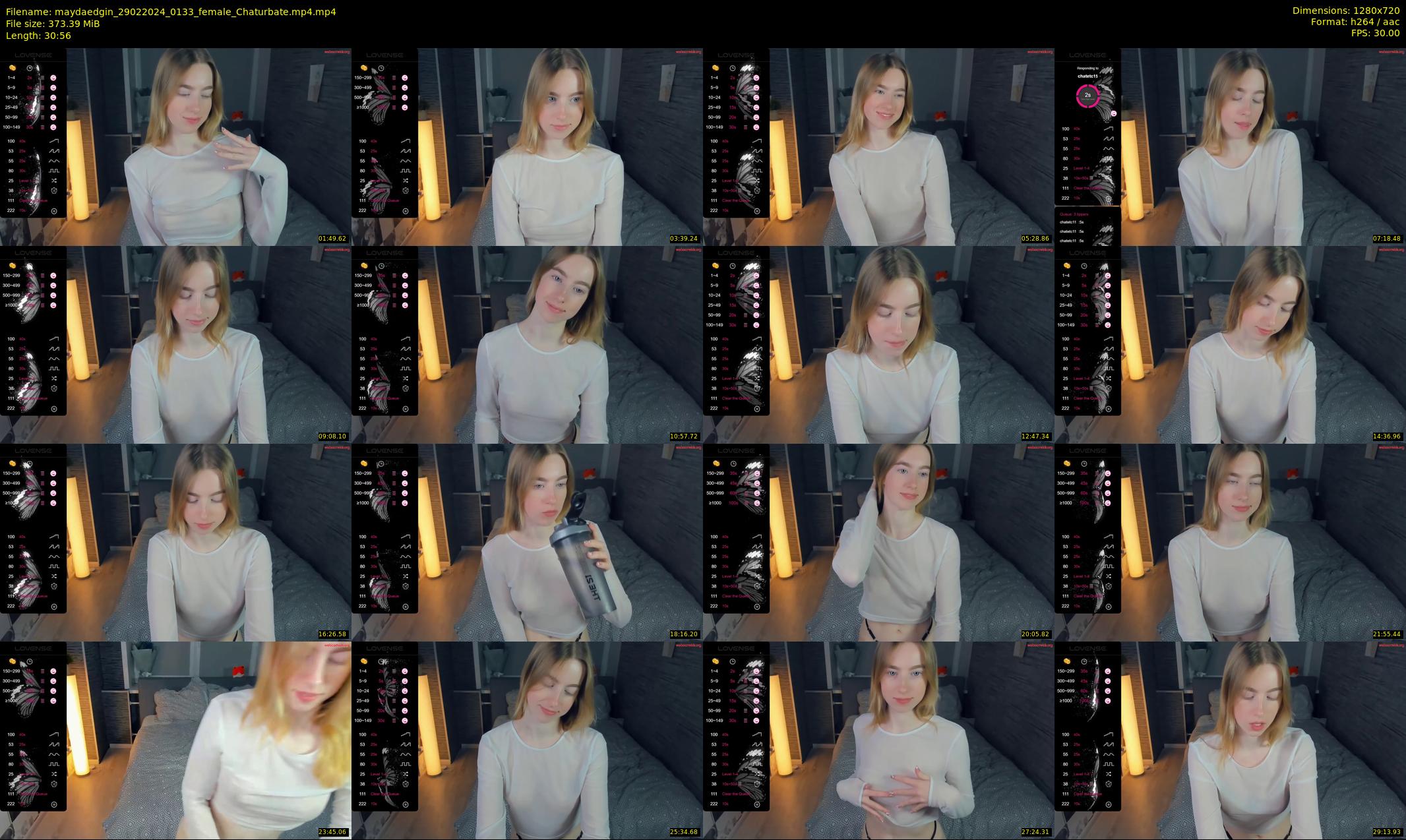 maydaedgin — 31 minute Chaturbate female cam show recording, 720p, Feb 29, 2024