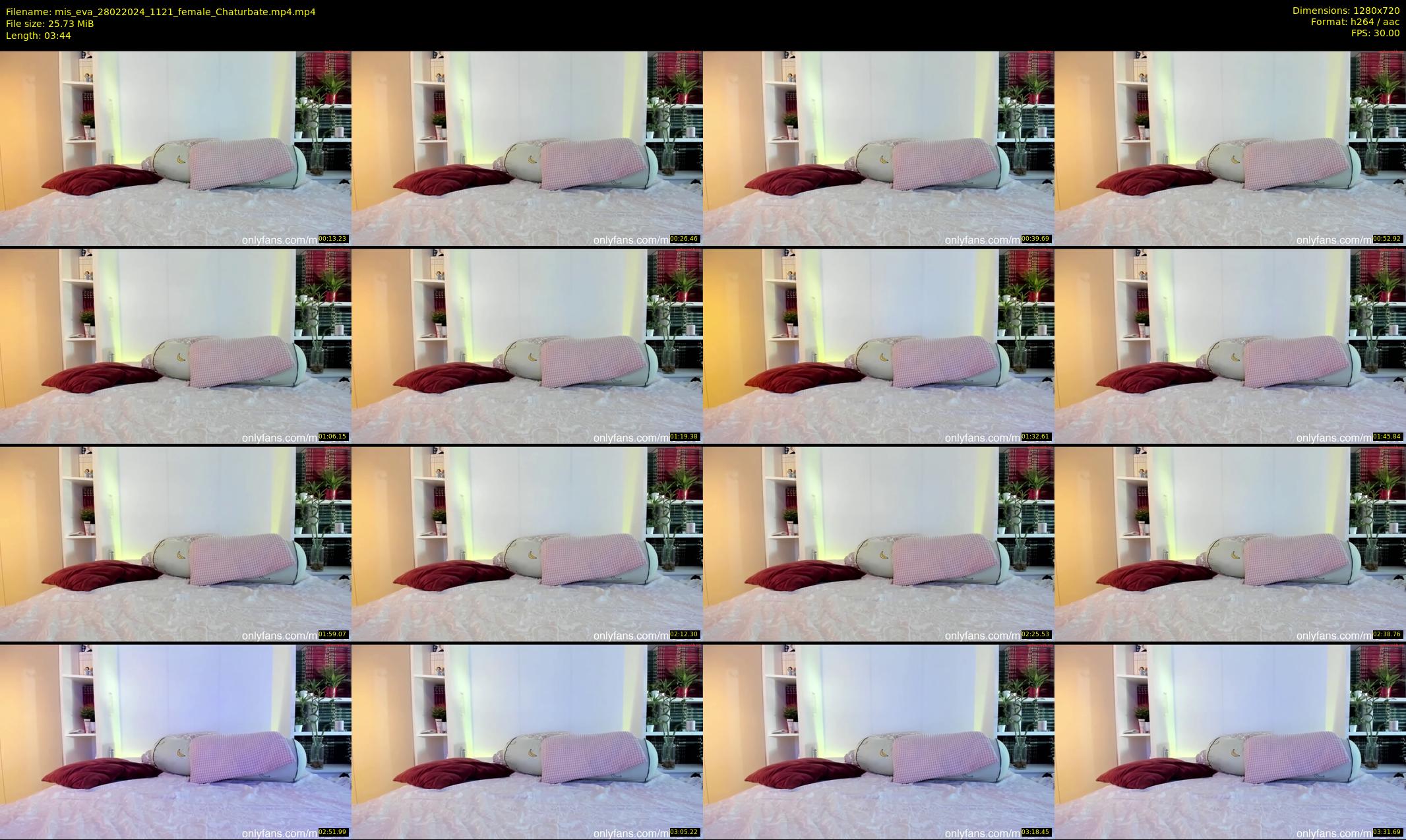 mis_eva — 4 minute Chaturbate female cam show recording, 720p, Feb 28, 2024