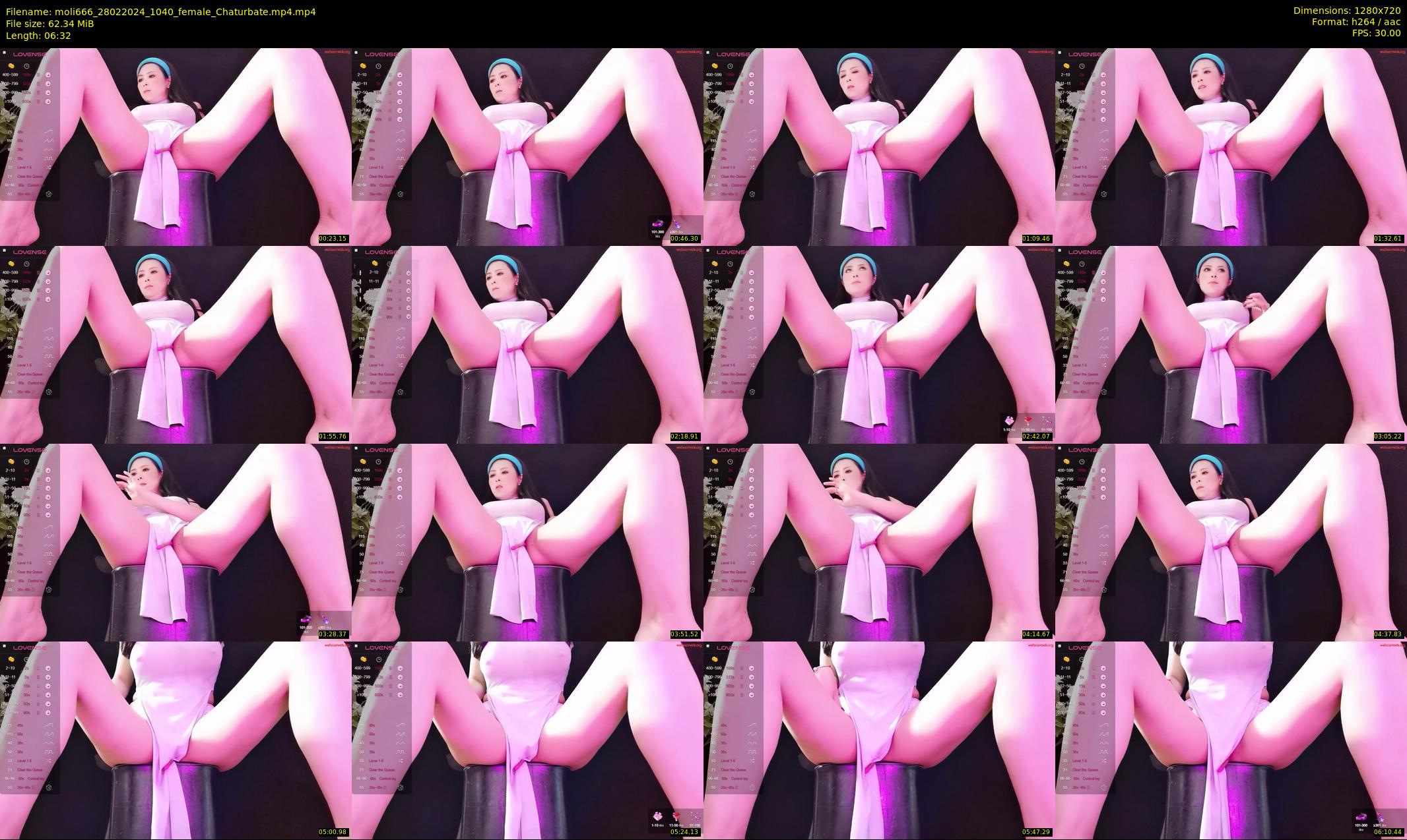 moli666 — 7 minute Chaturbate female cam show recording, 720p, Feb 28, 2024