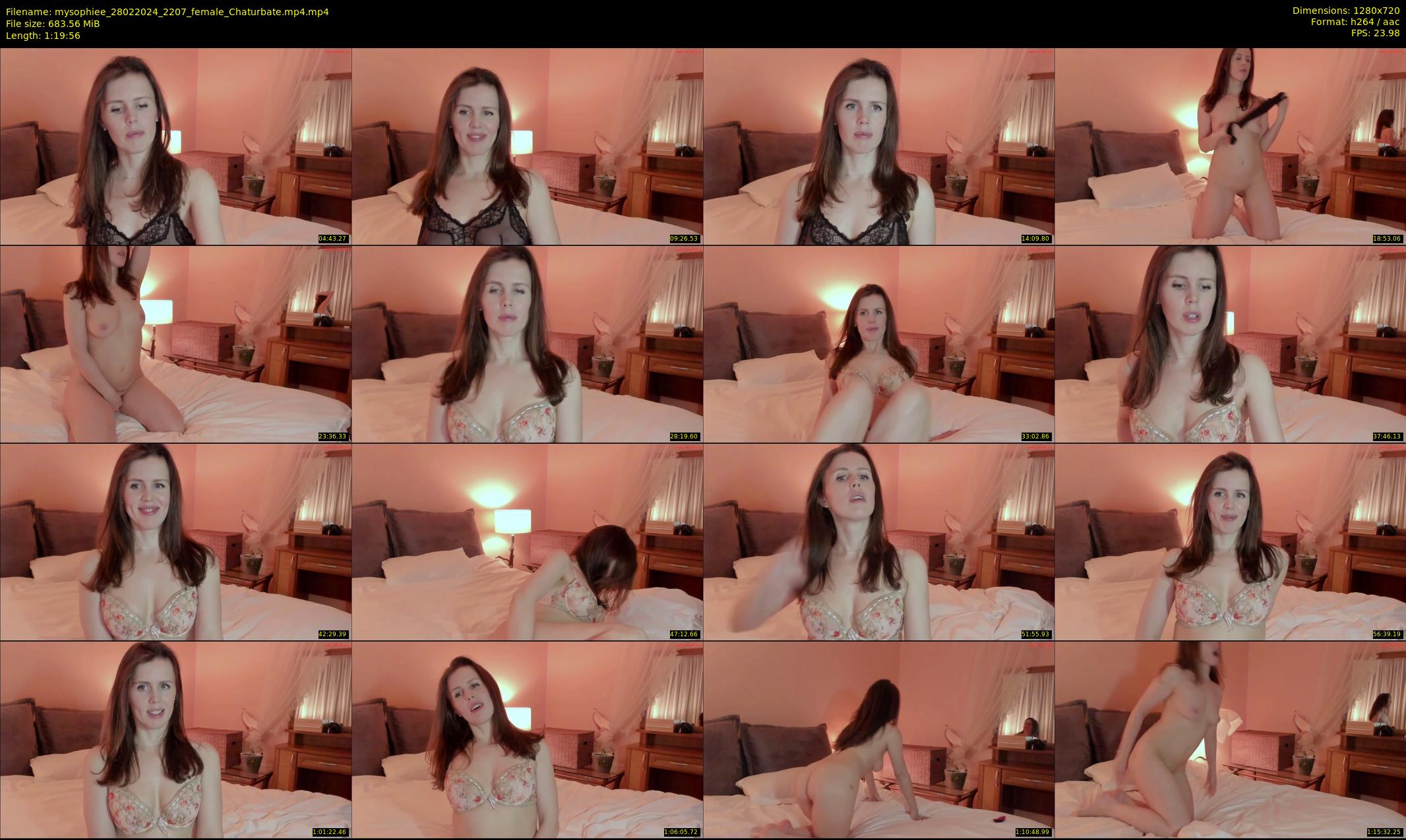 mysophiee — 80 minute Chaturbate female cam show recording, 720p, Feb 28, 2024