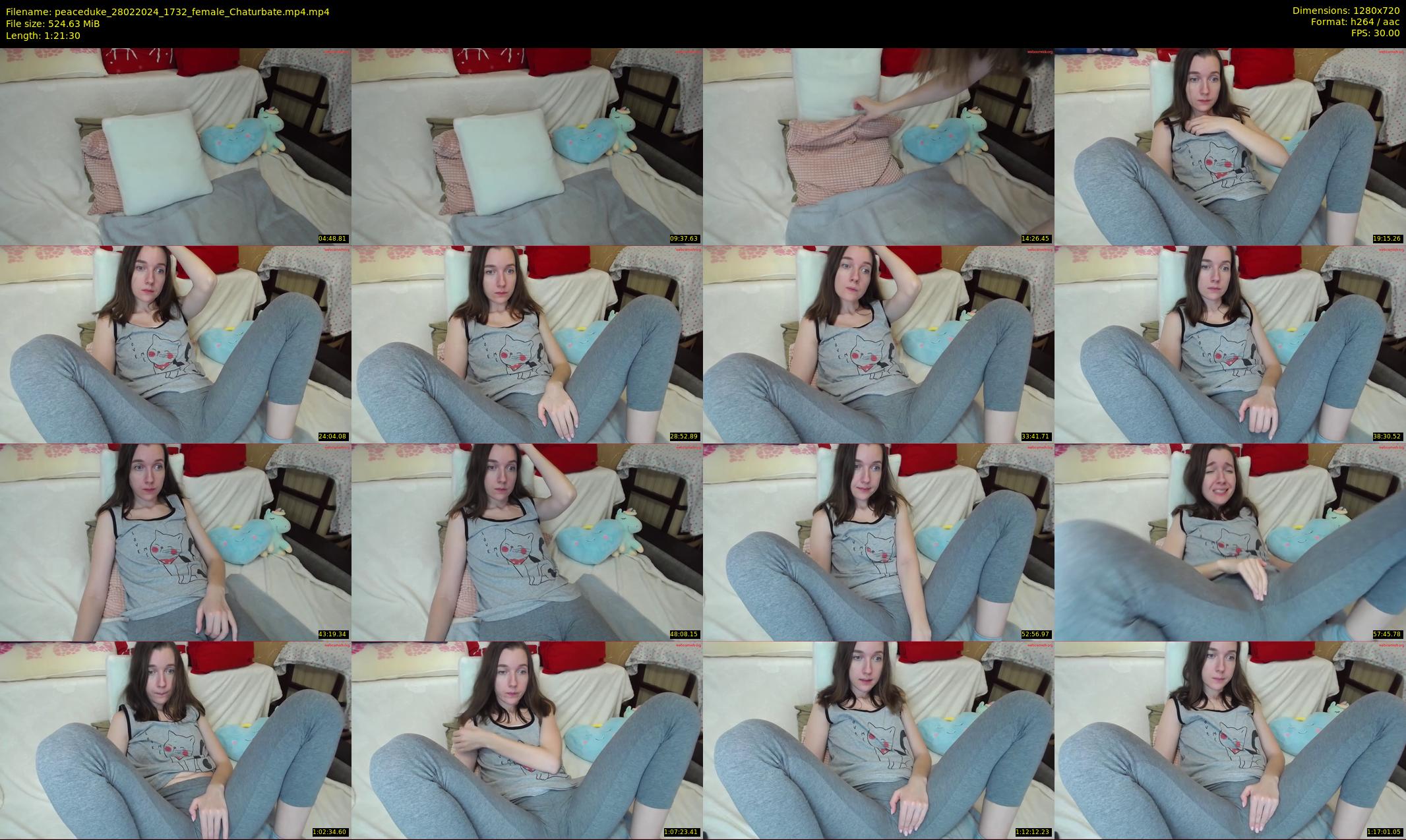 peaceduke — 82 minute Chaturbate female cam show recording, 720p, Feb 28, 2024