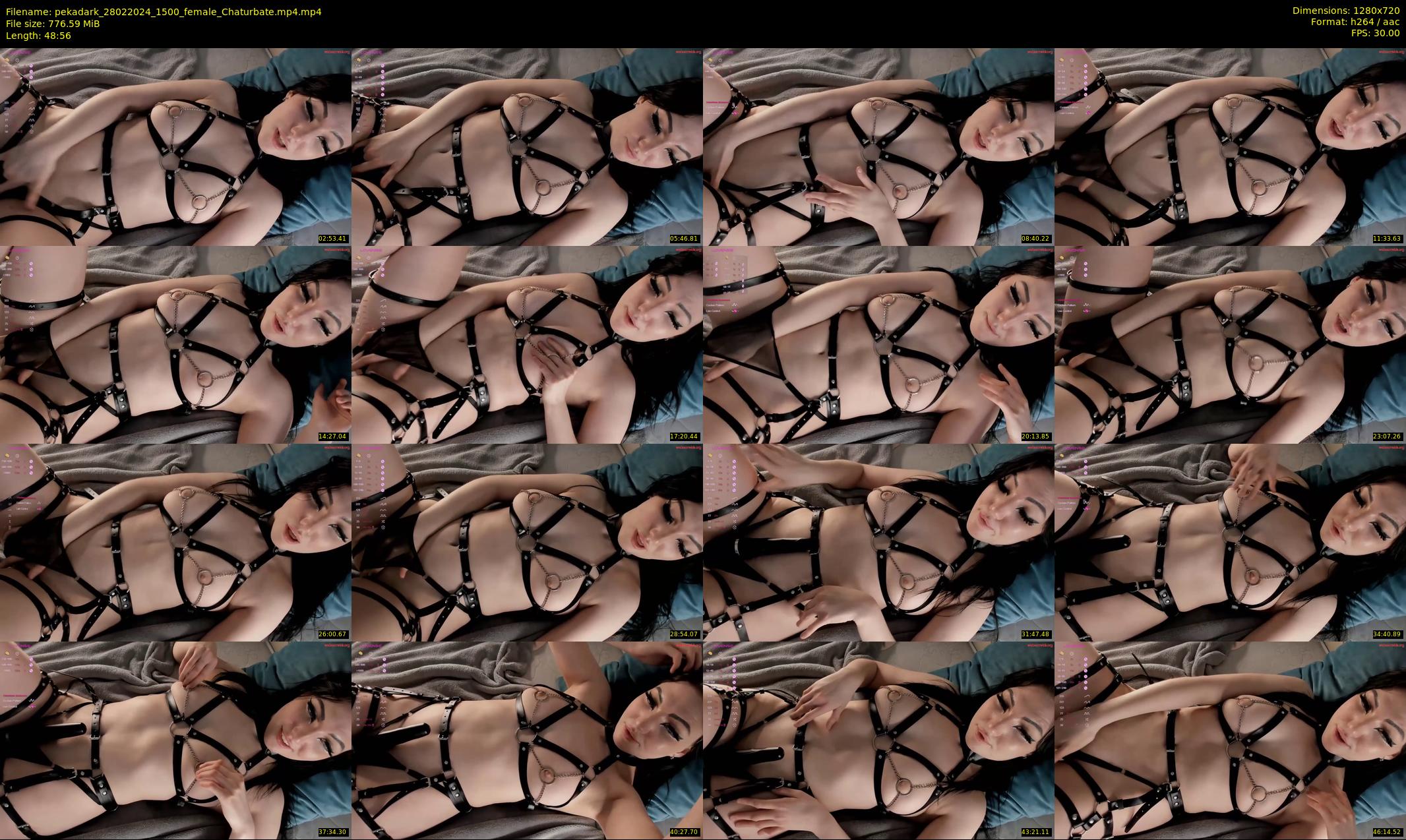 pekadark — 49 minute Chaturbate female cam show recording, 720p, Feb 28, 2024