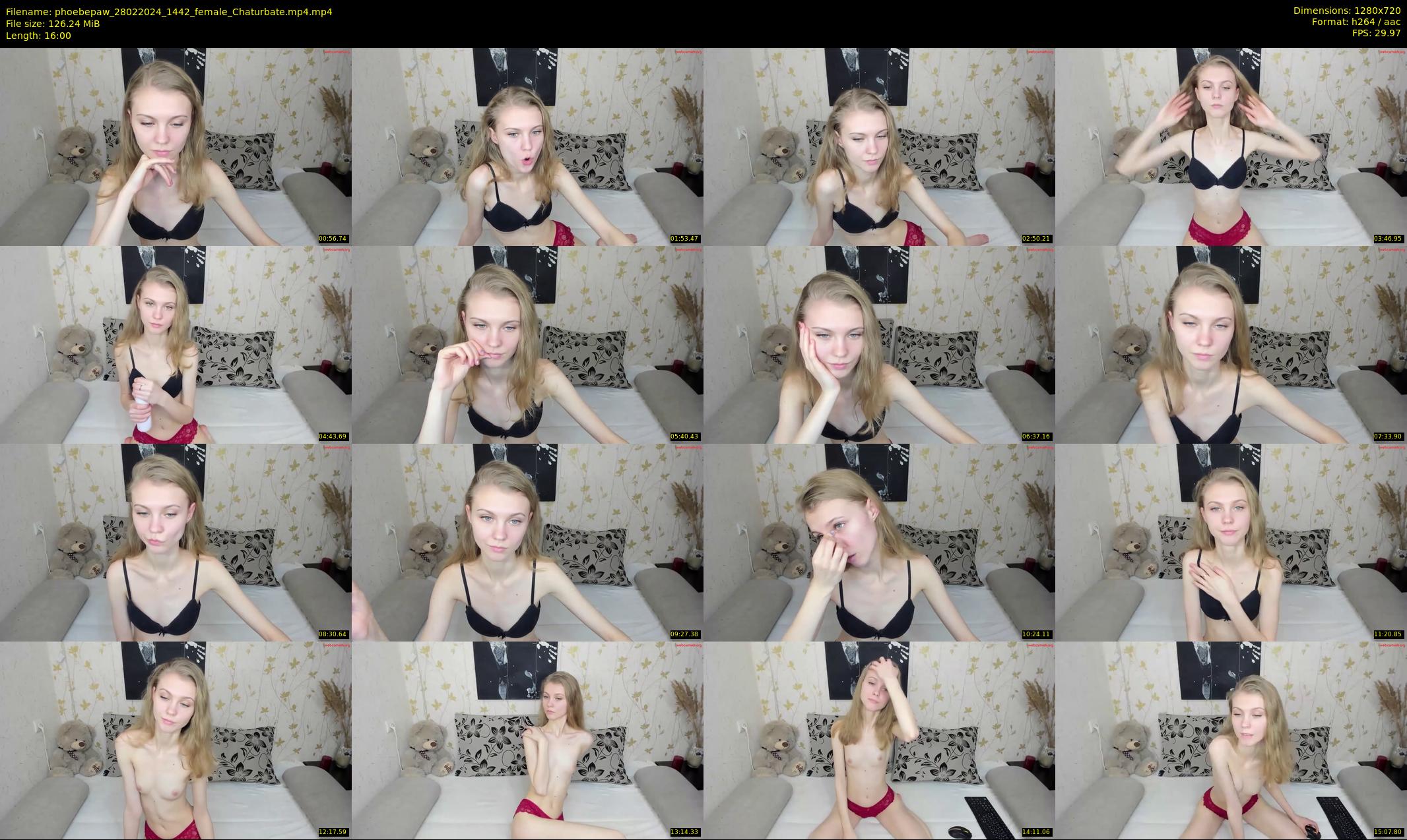 phoebepaw — 16 minute Chaturbate female cam show recording, 720p, Feb 28, 2024