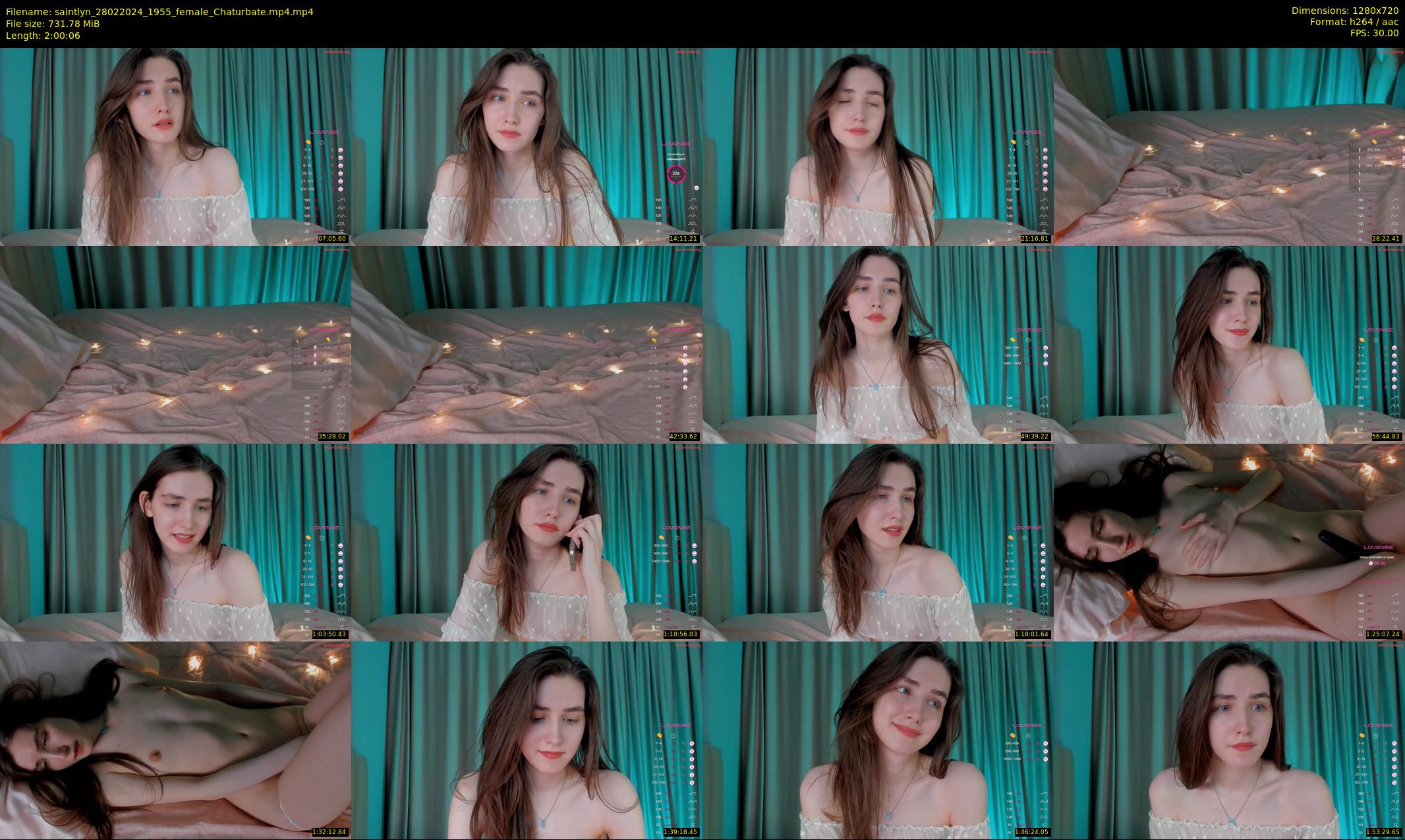 saintlyn — 121 minute Chaturbate female cam show recording, 720p, Feb 28, 2024