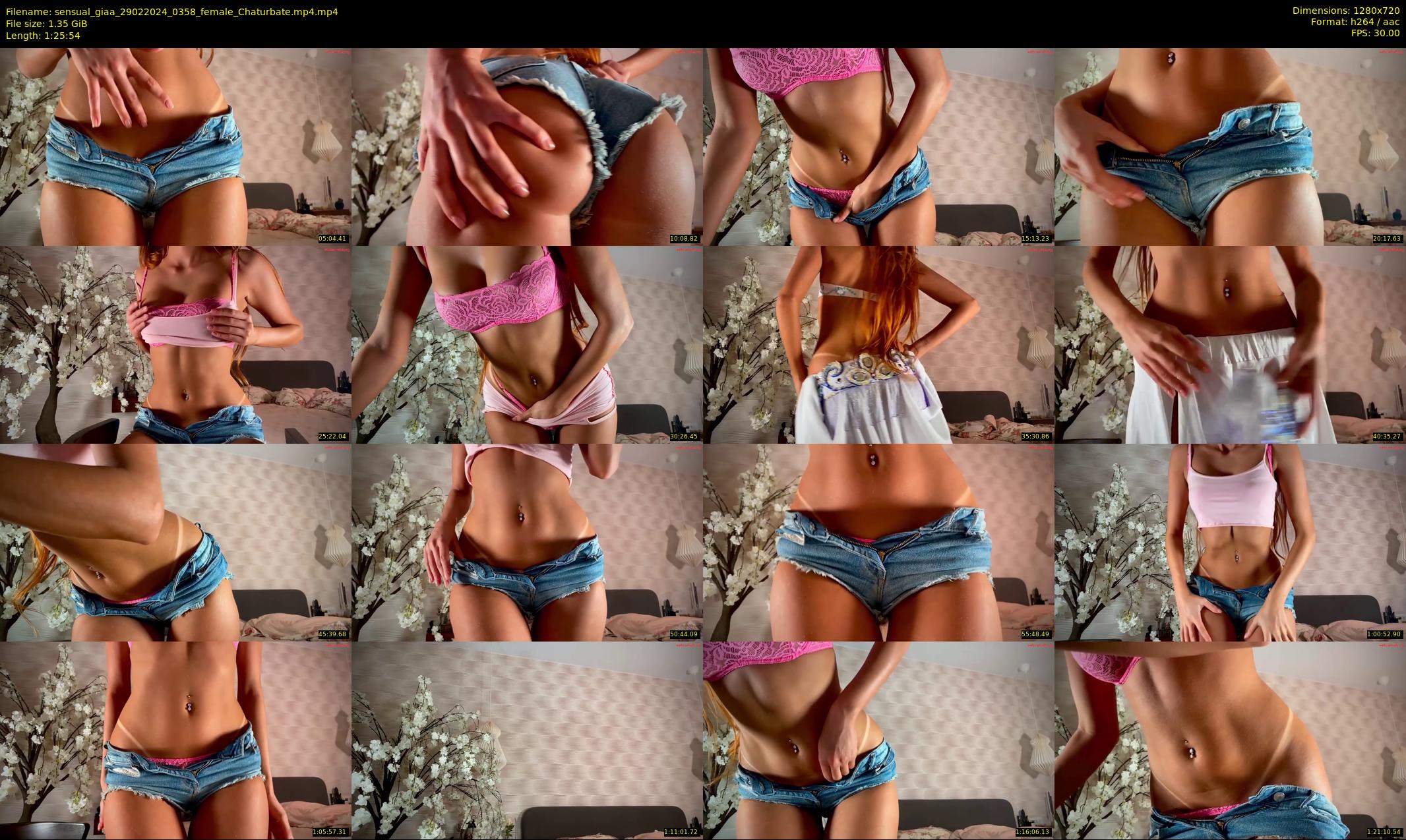 sensual_giaa — 86 minute Chaturbate female cam show recording, 720p, Feb 29, 2024