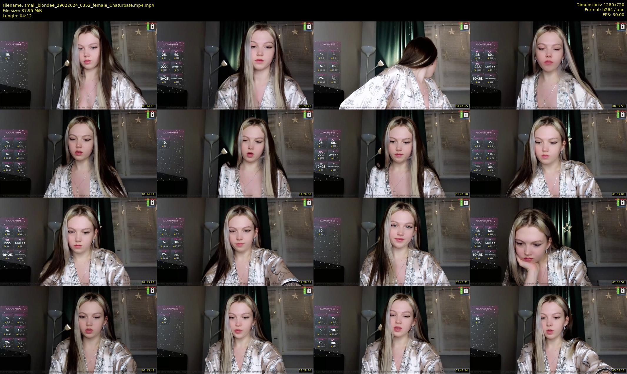 small_blondee — 5 minute Chaturbate female cam show recording, 720p, Feb 29, 2024