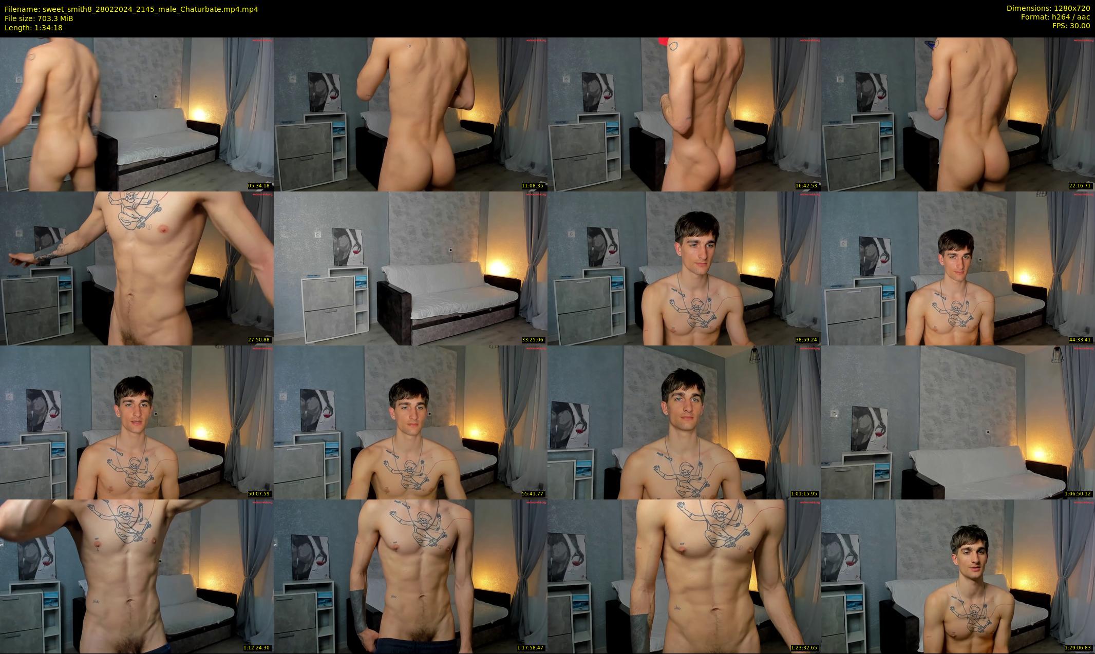 sweet_smith8 — 95 minute Chaturbate male cam show recording, 720p, Feb 28, 2024