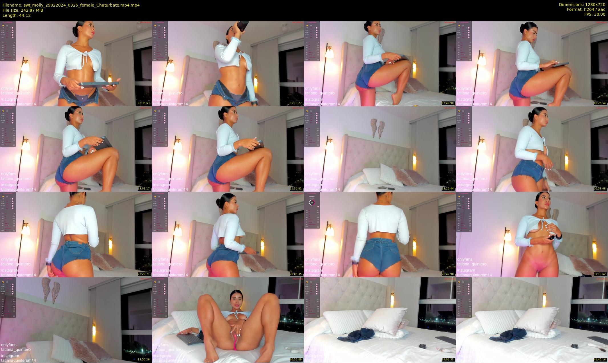 swt_molly — 45 minute Chaturbate female cam show recording, 720p, Feb 29, 2024