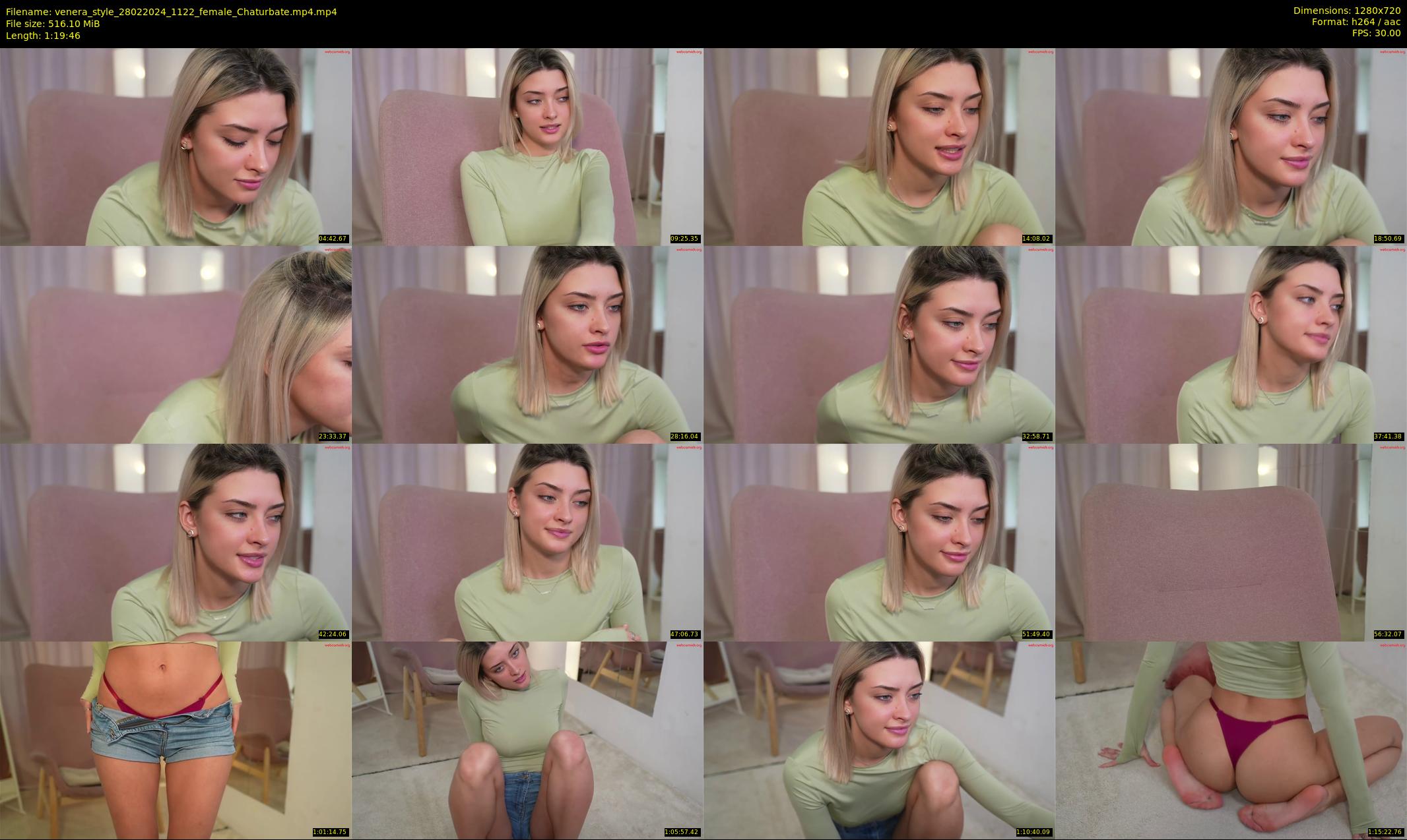 venera_style — 80 minute Chaturbate female cam show recording, 720p, Feb 28, 2024