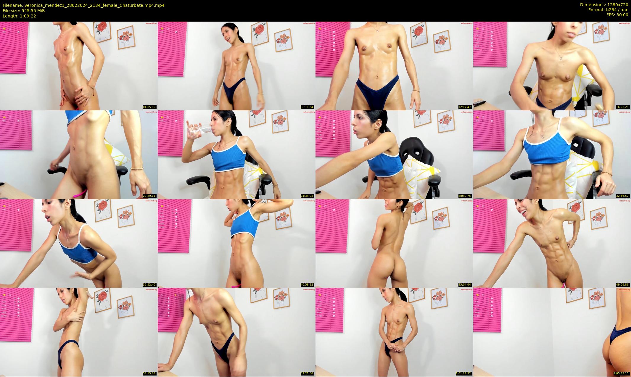 veronica_mendez1 — 70 minute Chaturbate female cam show recording, 720p, Feb 28, 2024