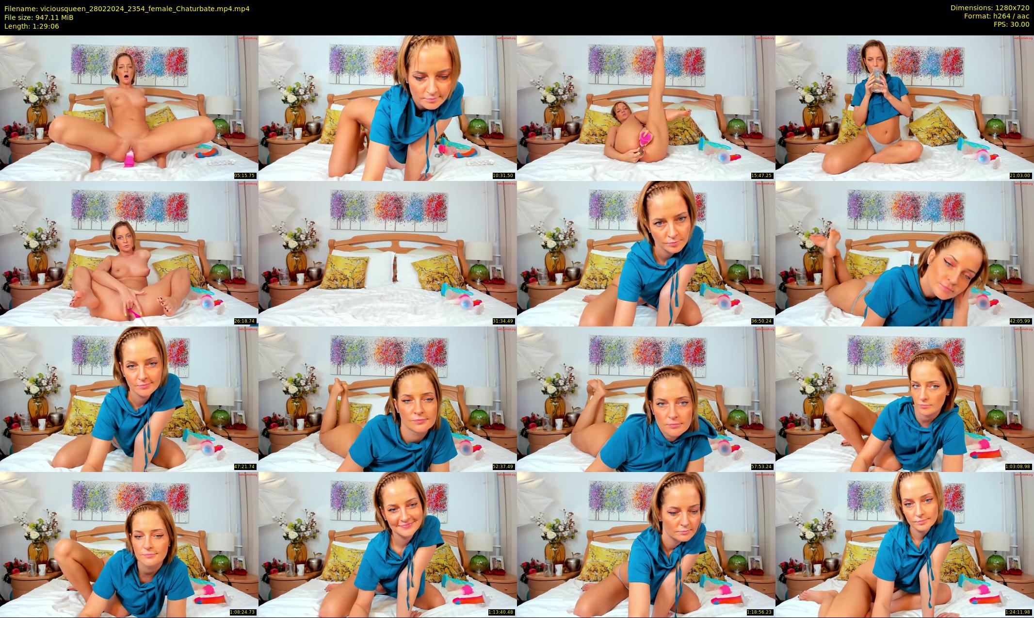 viciousqueen — 90 minute Chaturbate female cam show recording, 720p, Feb 28, 2024