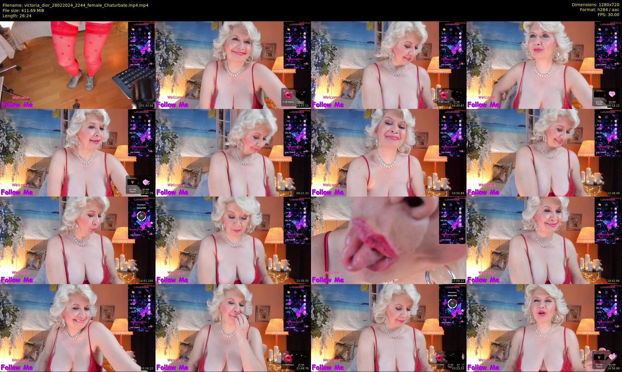 victoria_dior — 27 minute Chaturbate female cam show recording, 720p, Feb 28, 2024