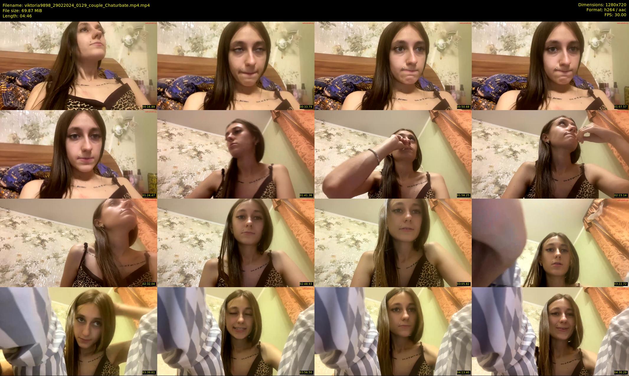 viktoria9898 — 5 minute Chaturbate couple cam show recording, 720p, Feb 29, 2024