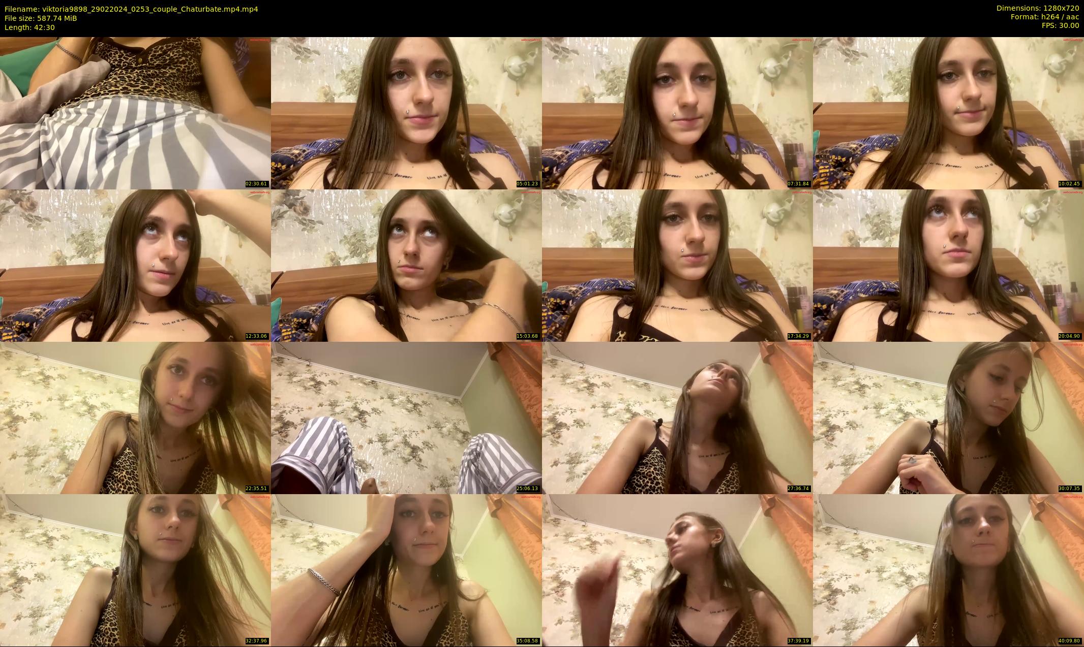 viktoria9898 — 43 minute Chaturbate couple cam show recording, 720p, Feb 29, 2024