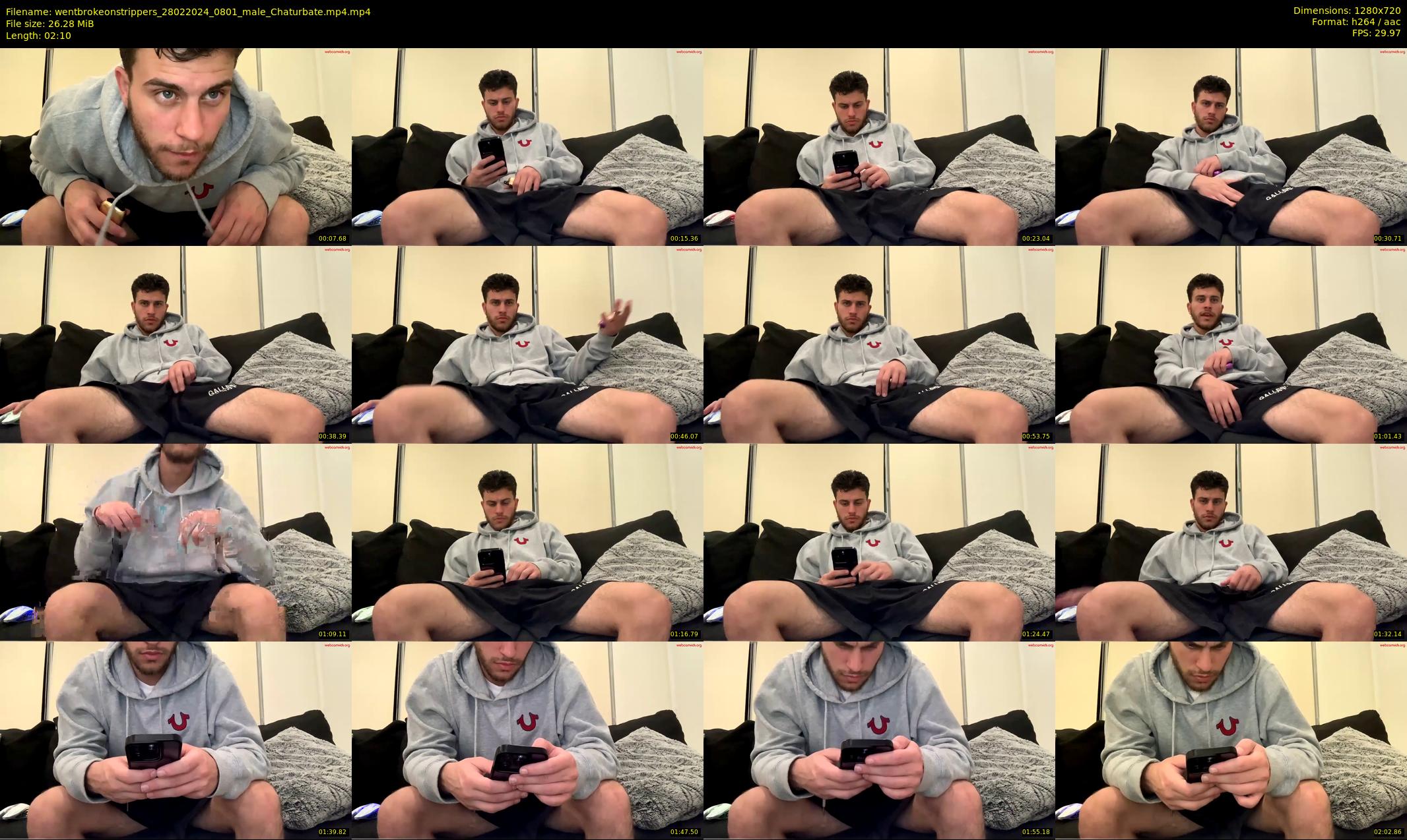 wentbrokeonstrippers — 3 minute Chaturbate male cam show recording, 720p, Feb 28, 2024