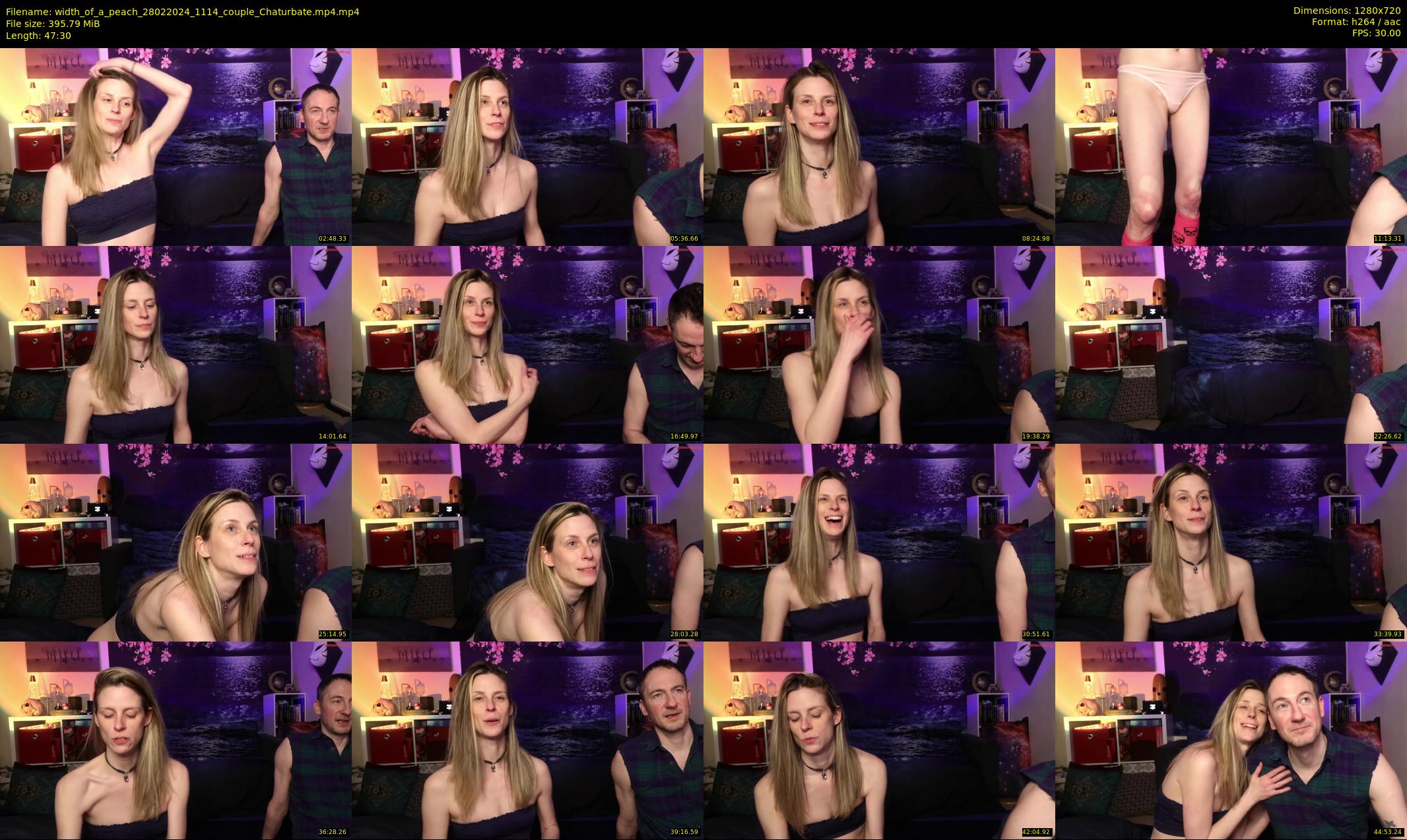 width_of_a_peach — 48 minute Chaturbate couple cam show recording, 720p, Feb 28, 2024