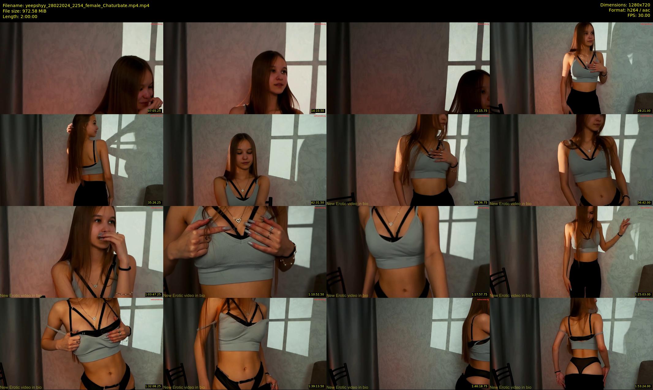 yeepshyy — 120 minute Chaturbate female cam show recording, 720p, Feb 28, 2024