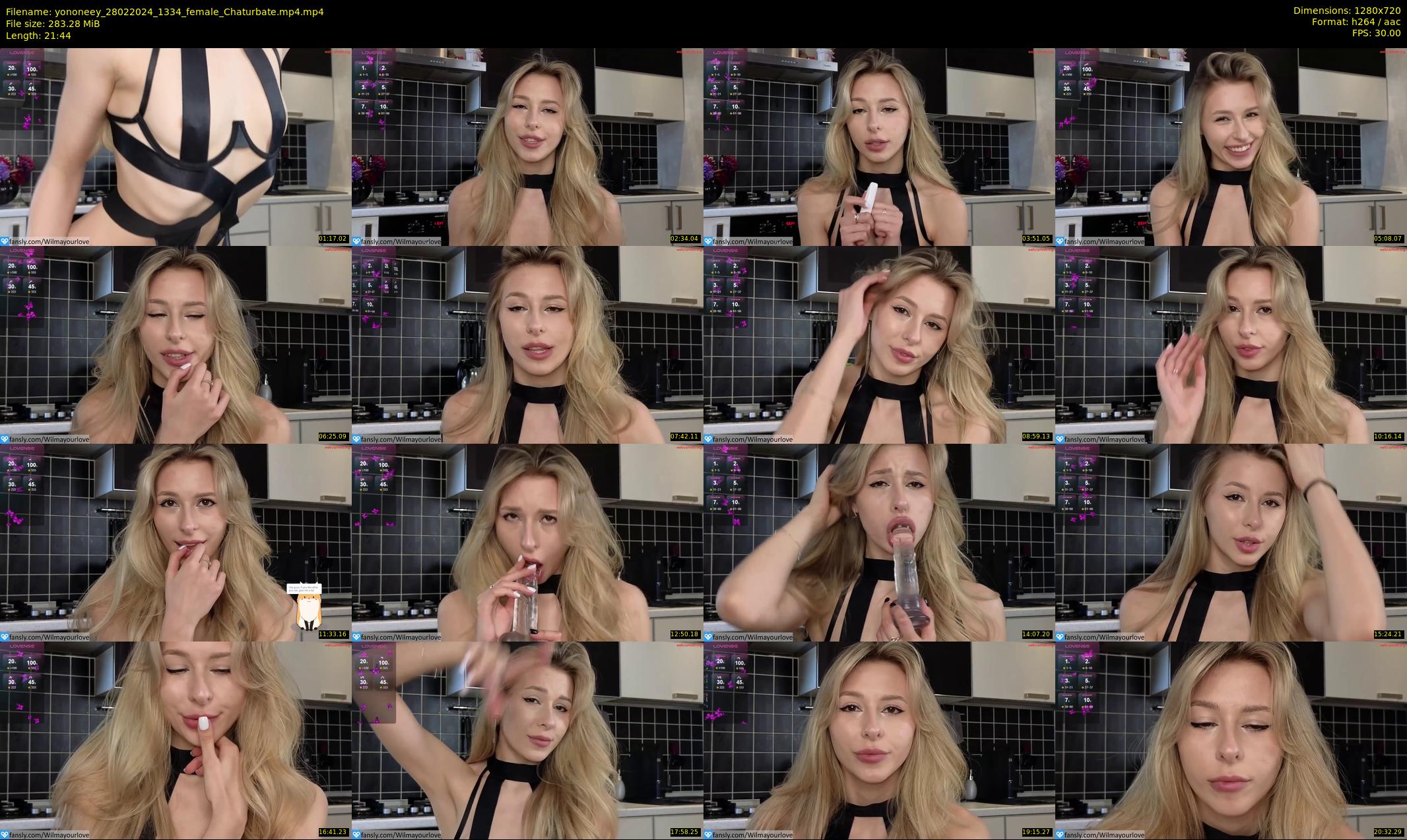 yononeey — 22 minute Chaturbate female cam show recording, 720p, Feb 28, 2024