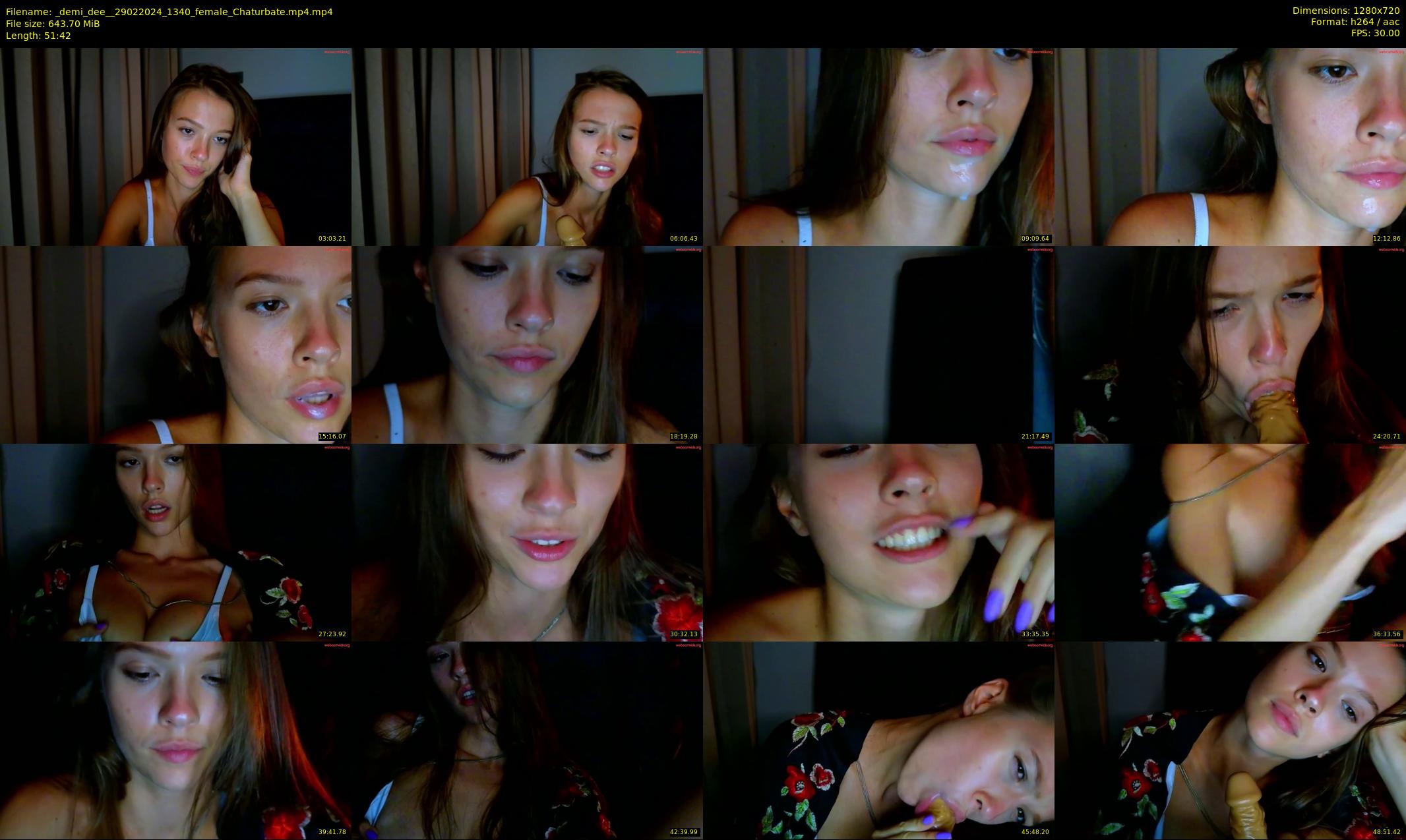 _demi_dee_ — 52 minute Chaturbate female cam show recording, 720p, Feb 29, 2024