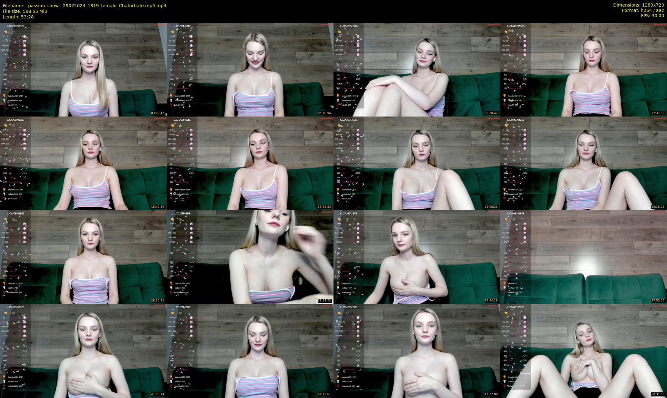 _passion_show_ — 54 minute Chaturbate couple cam show recording, 720p, Feb 29, 2024