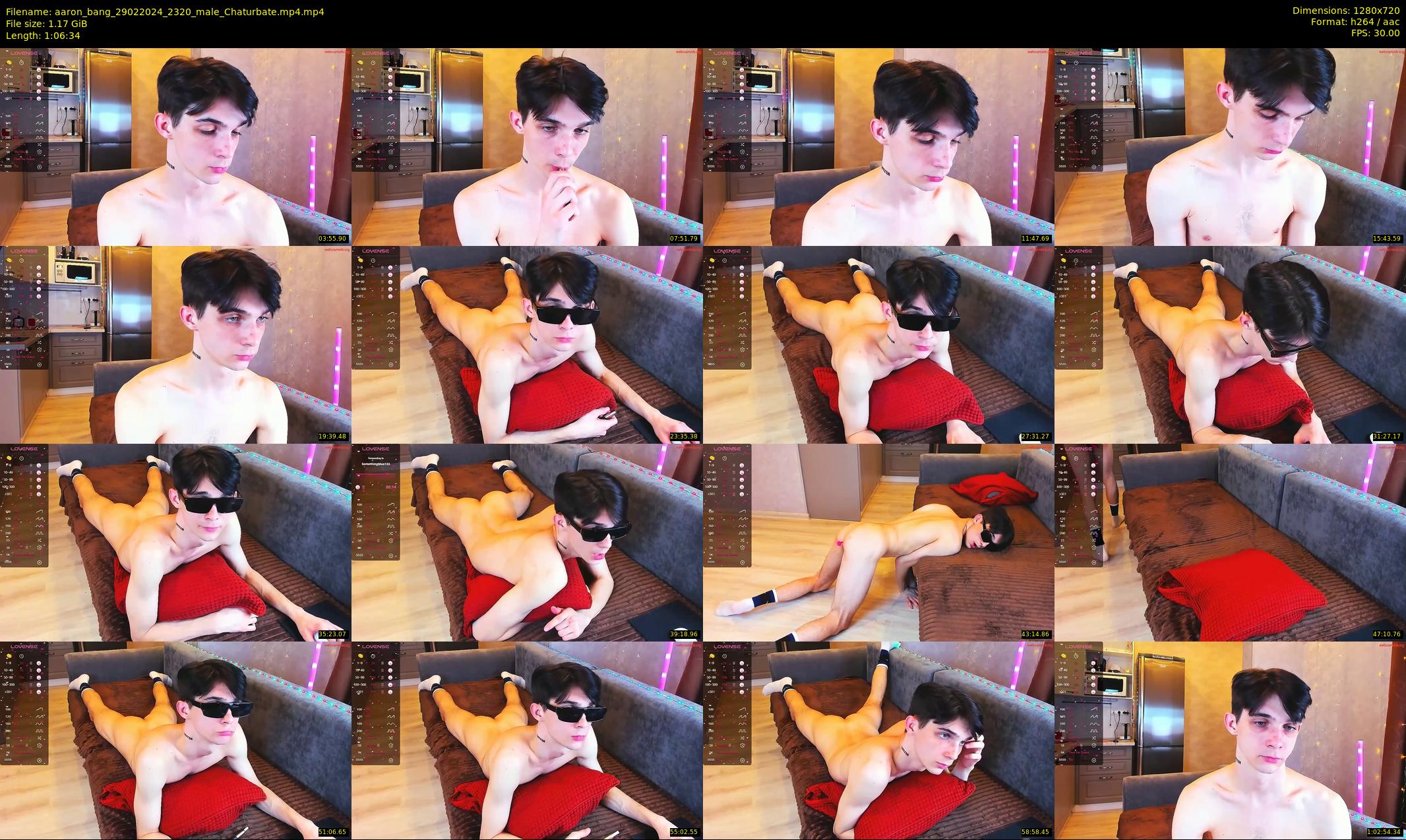 aaron_bang — 67 minute Chaturbate male cam show recording, 720p, Feb 29, 2024