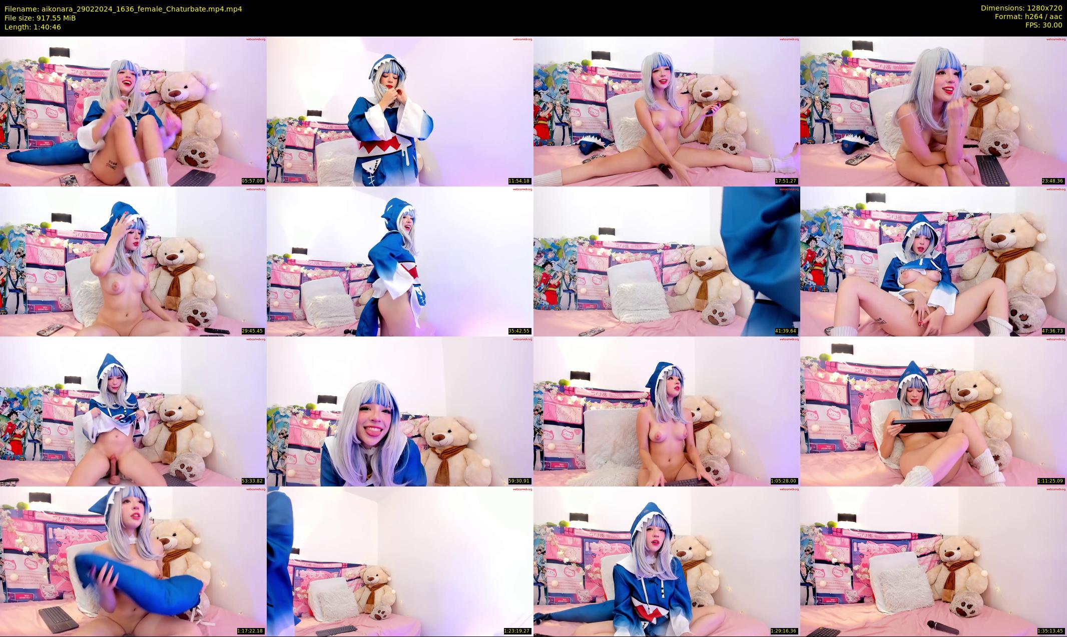 aikonara — 101 minute Chaturbate female cam show recording, 720p, Feb 29, 2024
