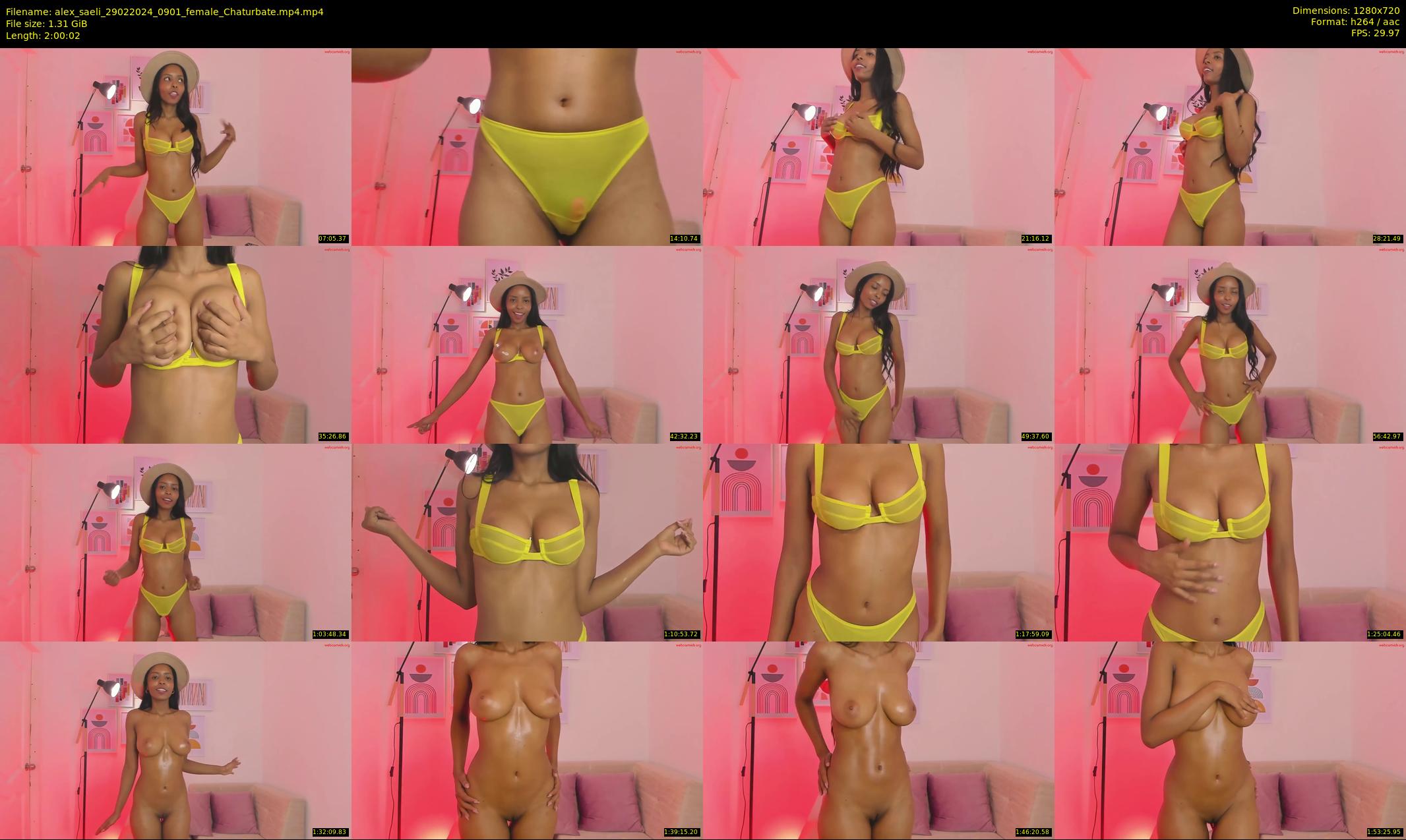 alex_saeli — 121 minute Chaturbate female cam show recording, 720p, Feb 29, 2024