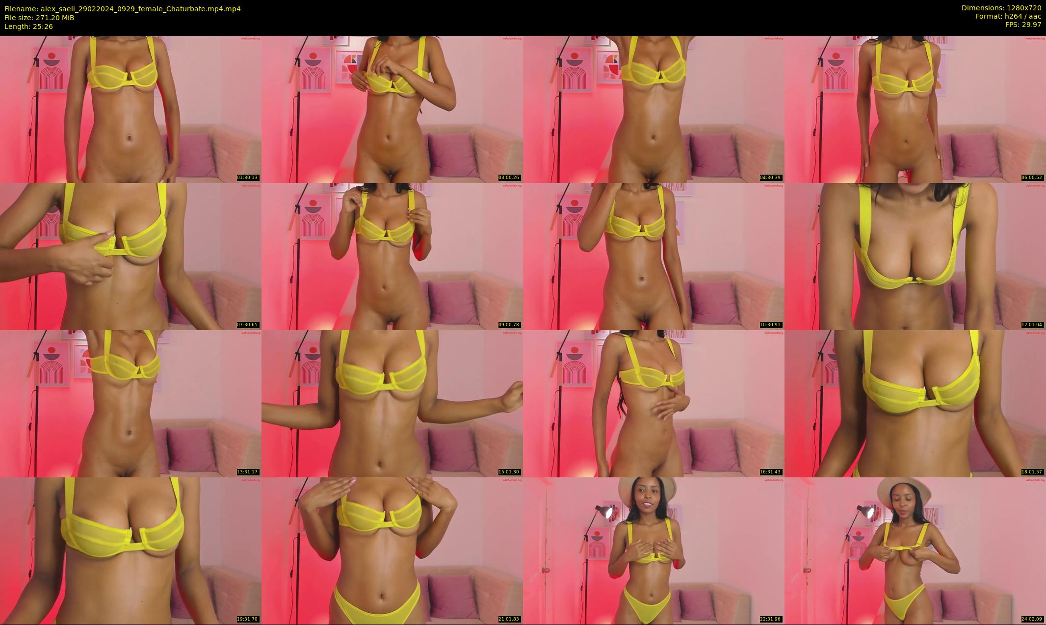 alex_saeli — 26 minute Chaturbate female cam show recording, 720p, Feb 29, 2024