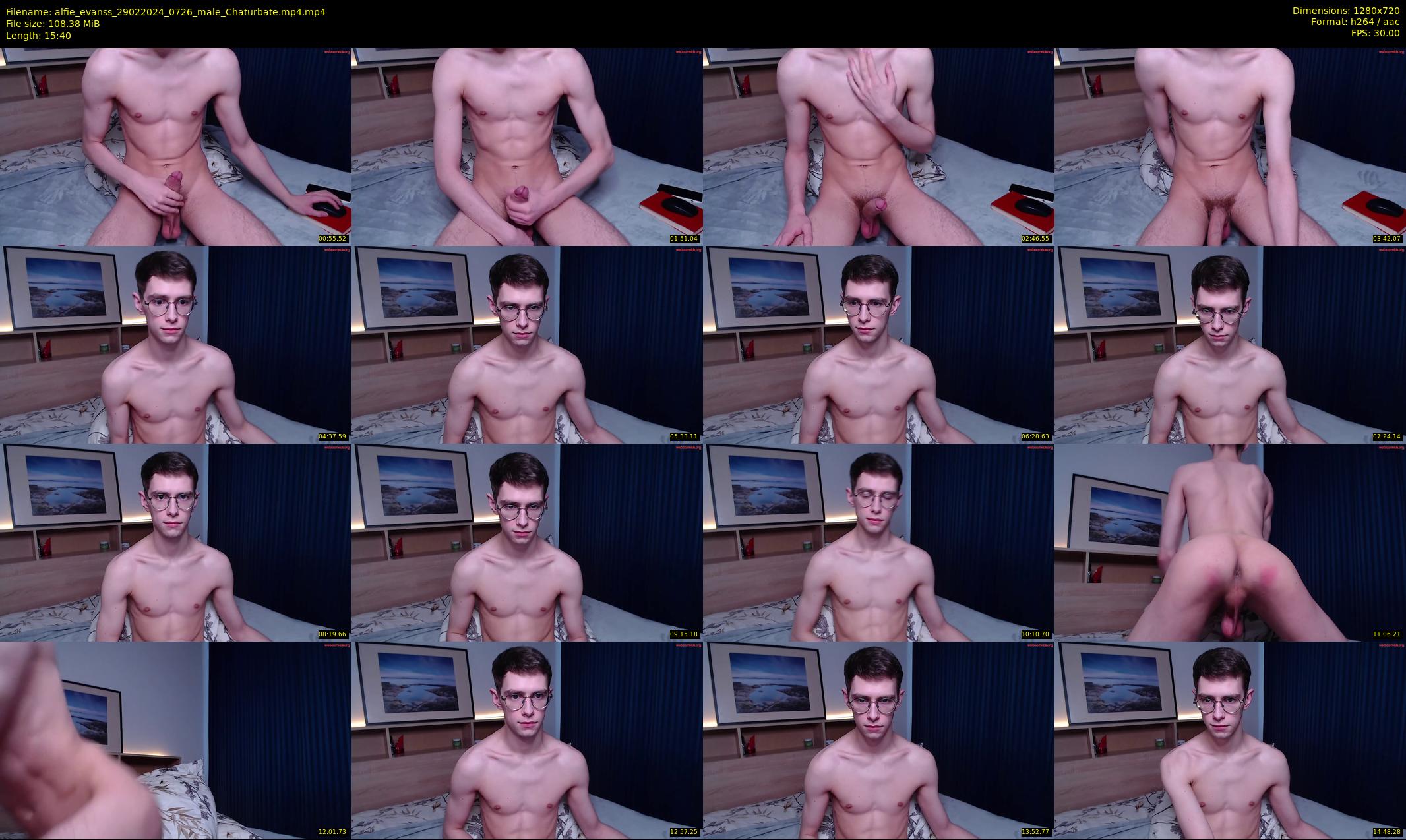 alfie_evanss — 16 minute Chaturbate male cam show recording, 720p, Feb 29, 2024