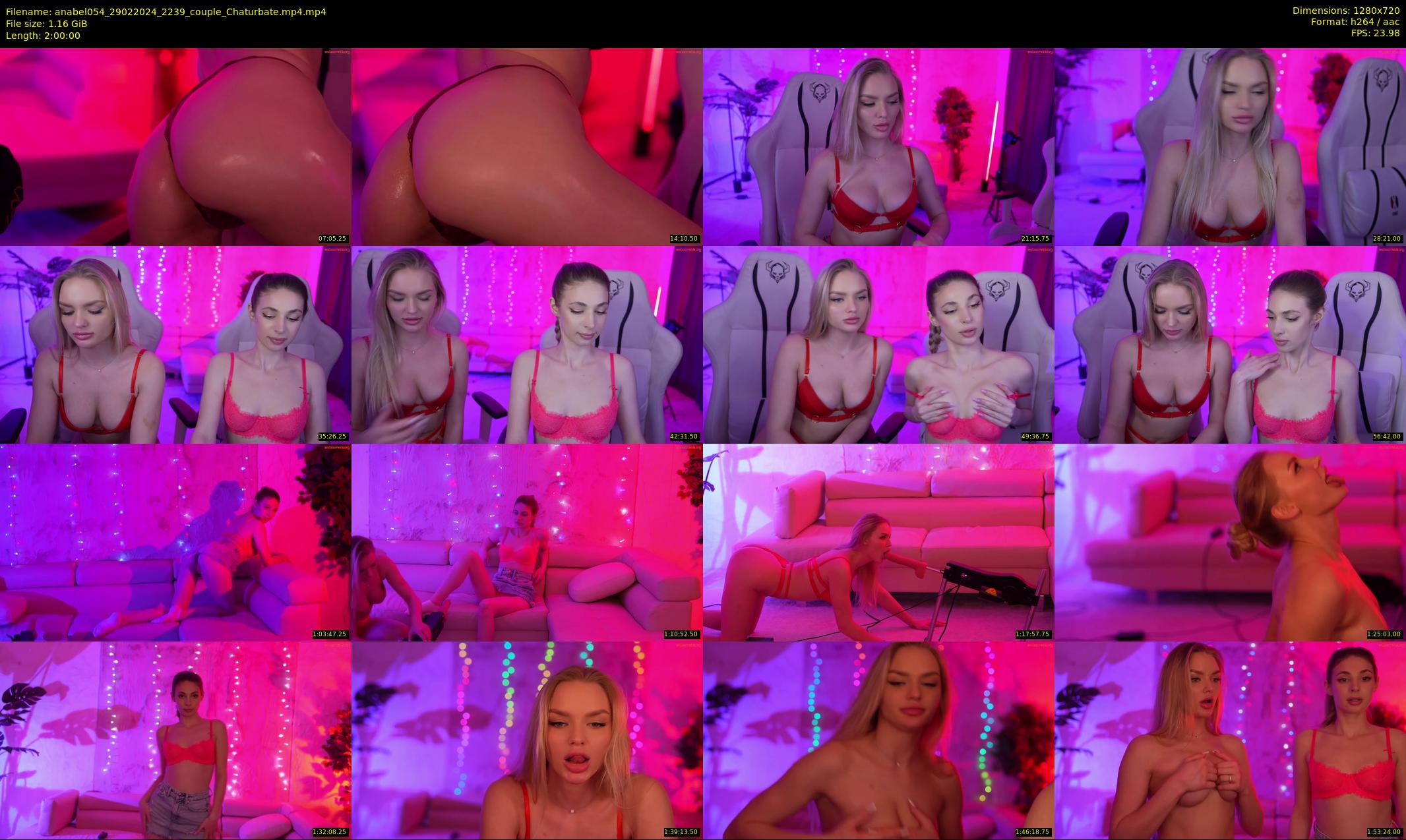 anabel054 — 120 minute Chaturbate female cam show recording, 720p, Feb 29, 2024