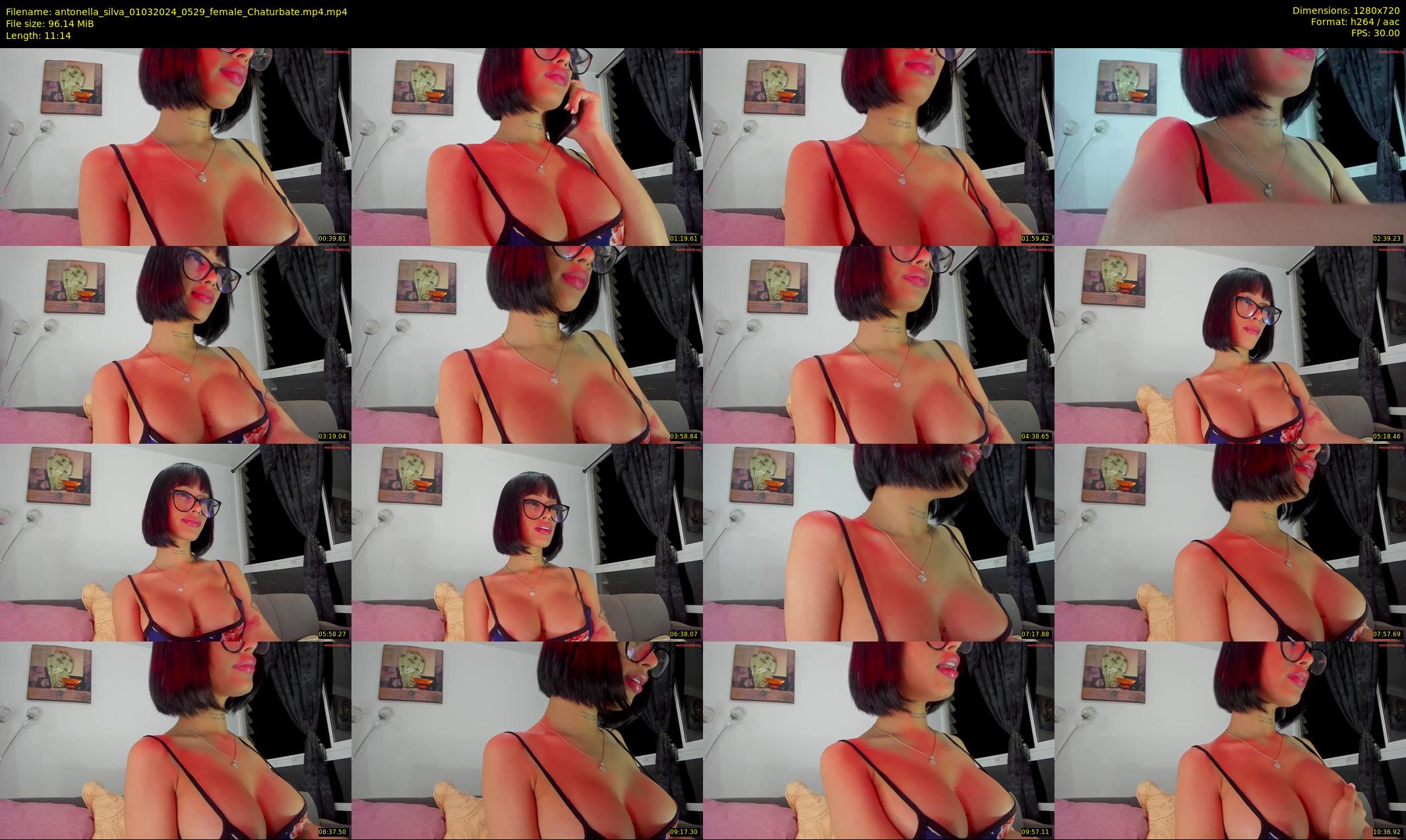 antonella_silva — 12 minute Chaturbate female cam show recording, 720p, Mar 1, 2024