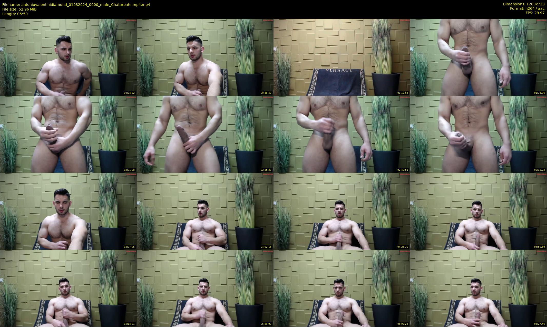antoniovalentinidiamond — 7 minute Chaturbate male cam show recording, 720p, Mar 1, 2024