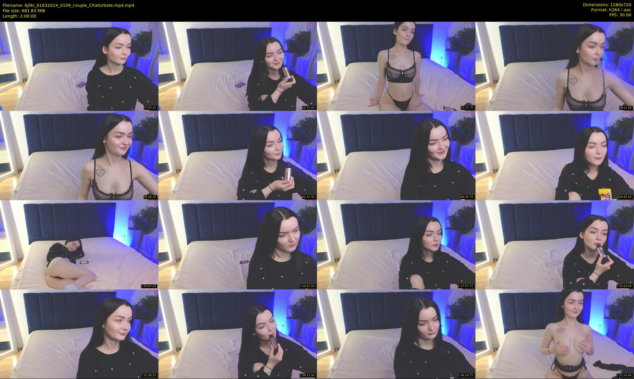 bjliki — 120 minute Chaturbate couple cam show recording, 720p, Mar 1, 2024