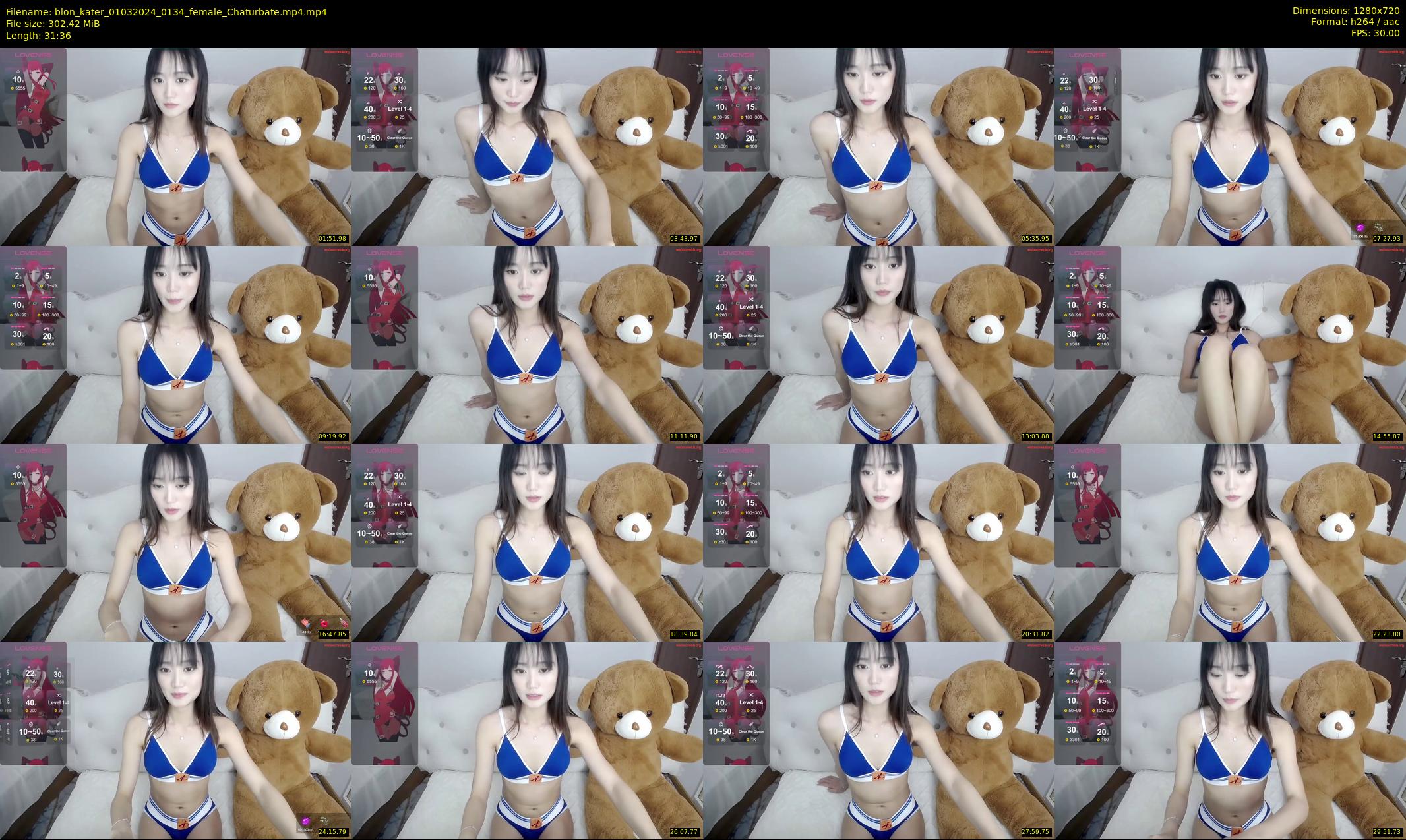blon_kater — 32 minute Chaturbate female cam show recording, 720p, Mar 1, 2024