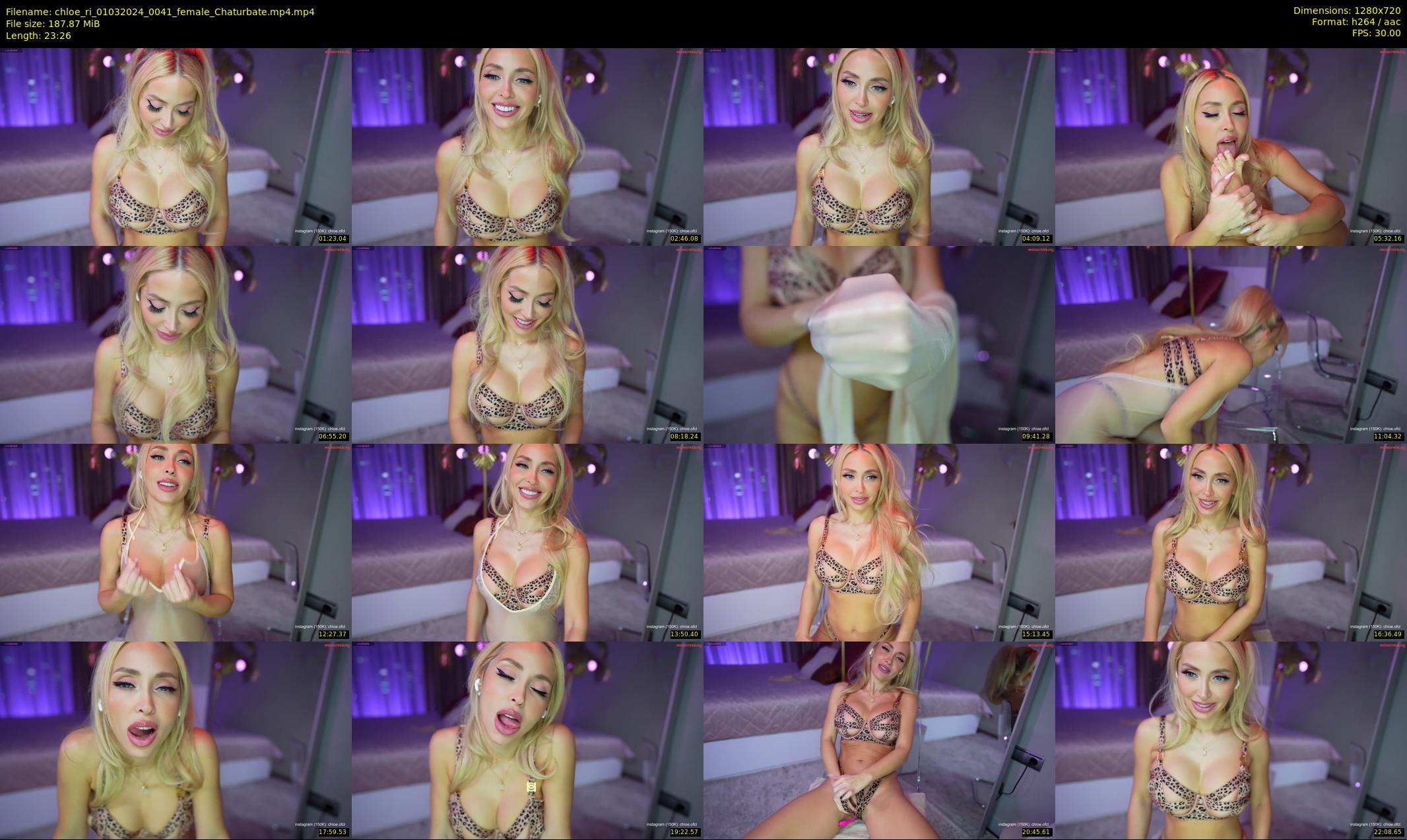chloe_ri — 24 minute Chaturbate female cam show recording, 720p, Mar 1, 2024