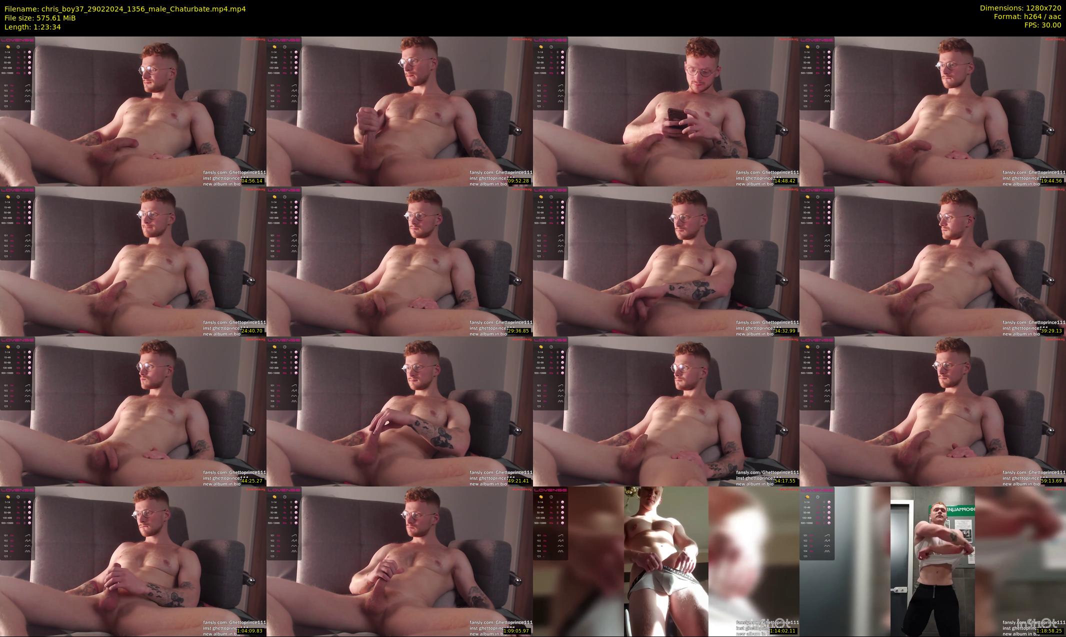 chris_boy37 — 84 minute Chaturbate male cam show recording, 720p, Feb 29, 2024