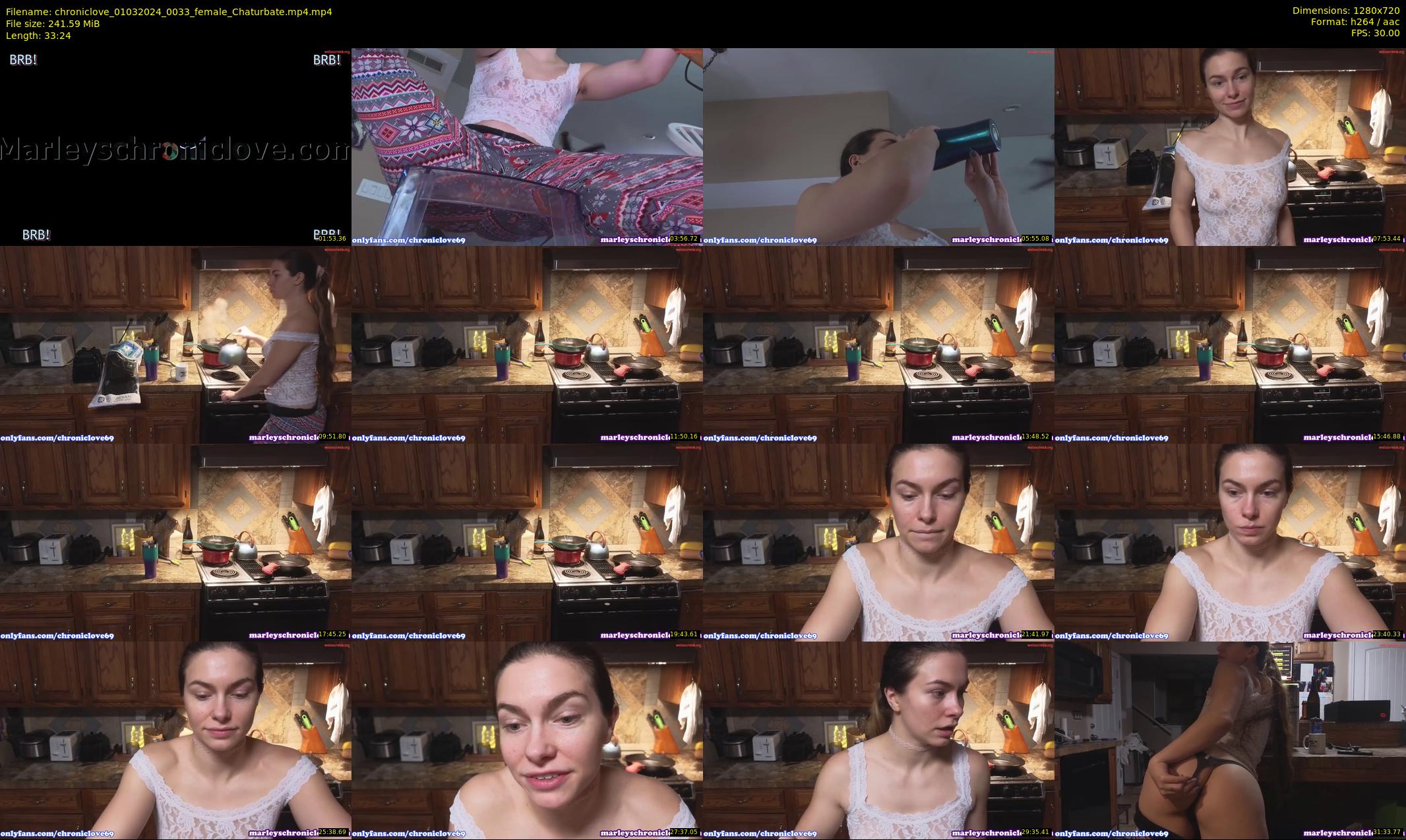 chroniclove — 34 minute Chaturbate female cam show recording, 720p, Mar 1, 2024